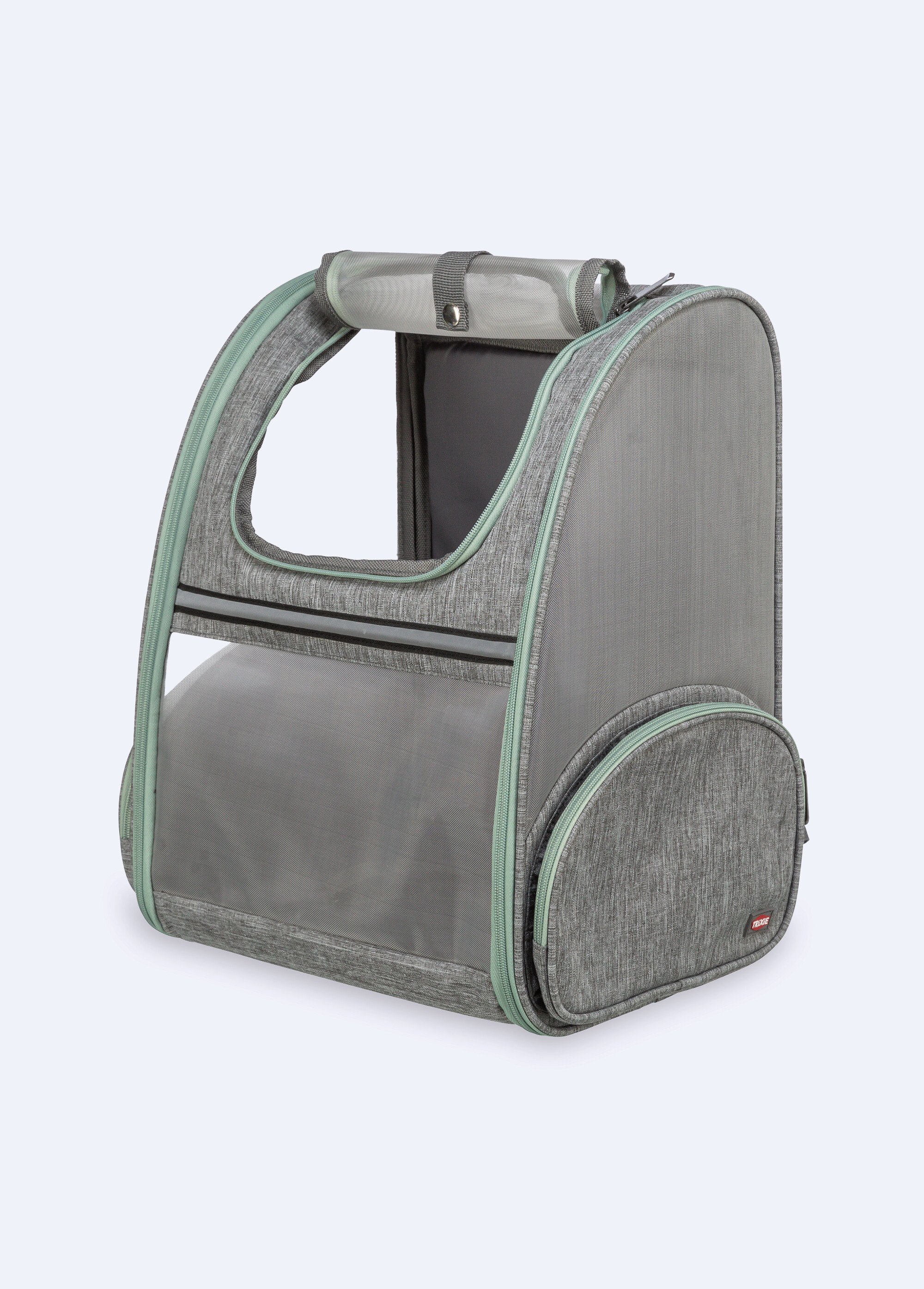 Sac à dos de transport animaux CHLOE GRIS TRX-28823 FA1