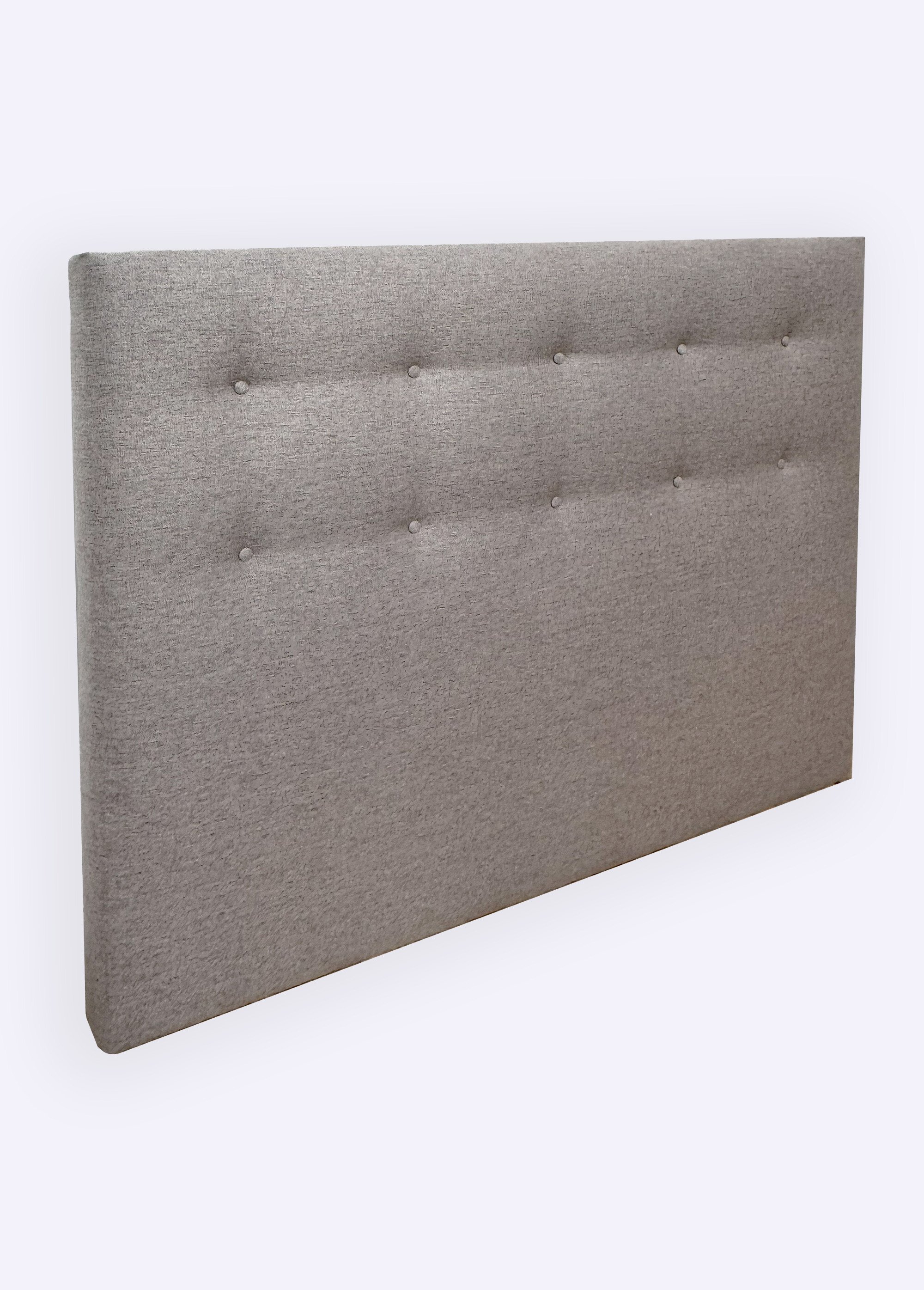 Tête de lit en tissu finition capitonnée
