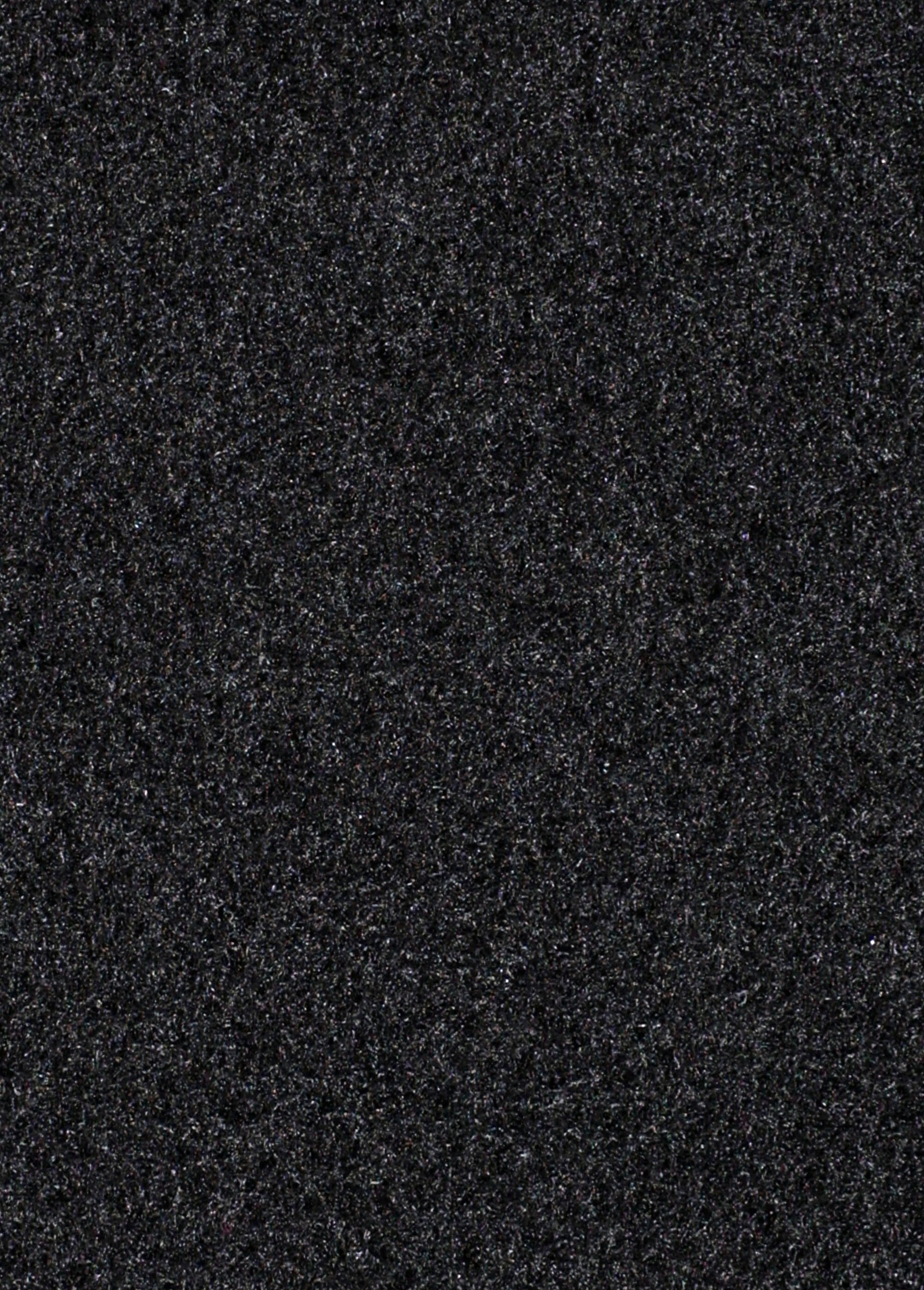 Coupon tissu mode façon lainage 0,5x1,4m NOIR COT116616 DE2