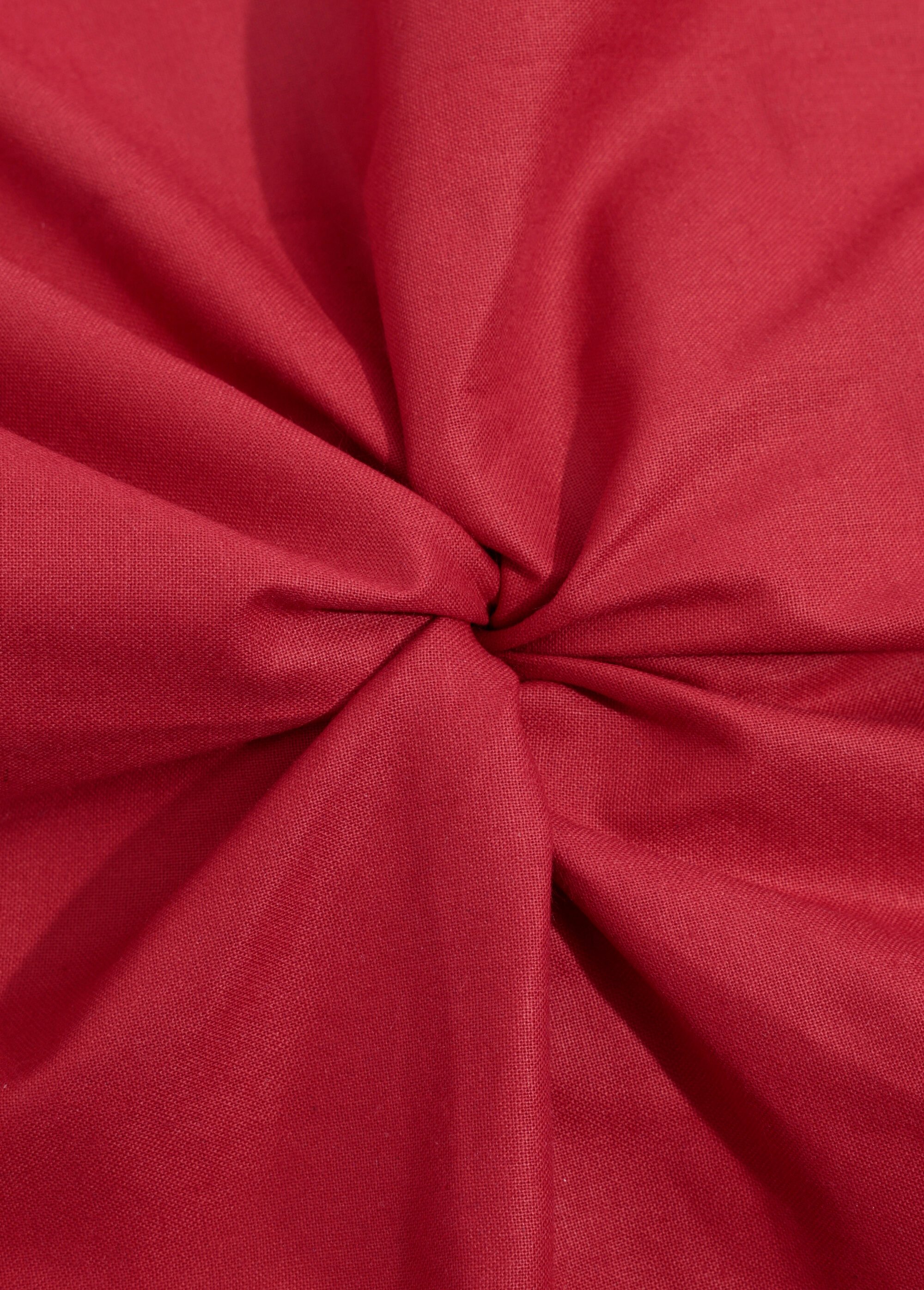 Coupon tissu polyvalent uni 3R 50 x 50cm ROUGE COT48282 FA1