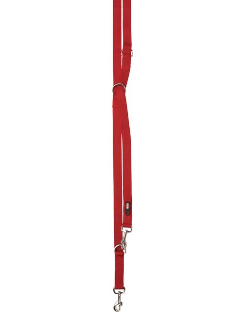 Laisse réglable Premium pour chien ROUGE TRX-200401 FA1