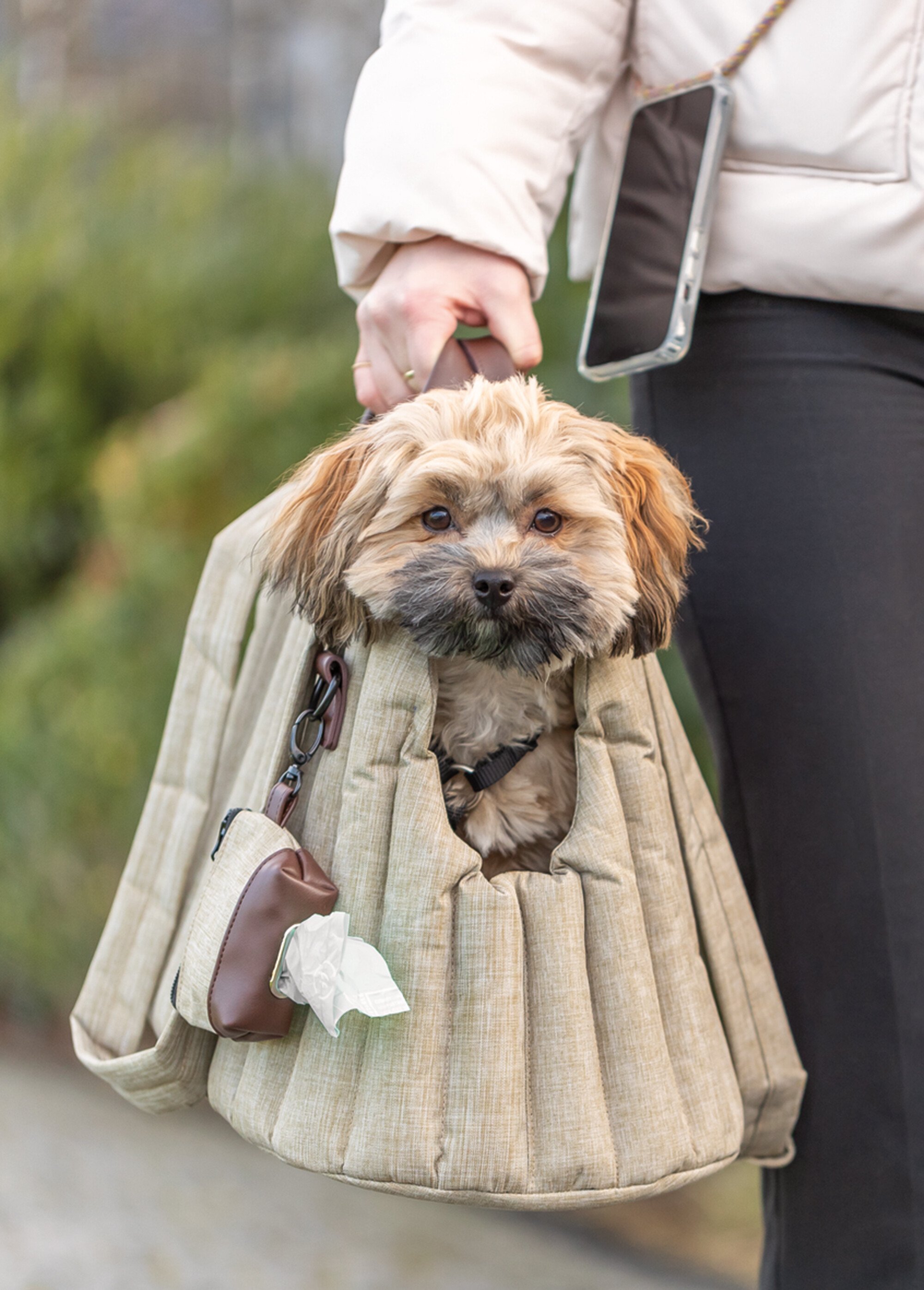 Sac à dos de transport animaux SOPHIE VERT TRX-28877 SI2