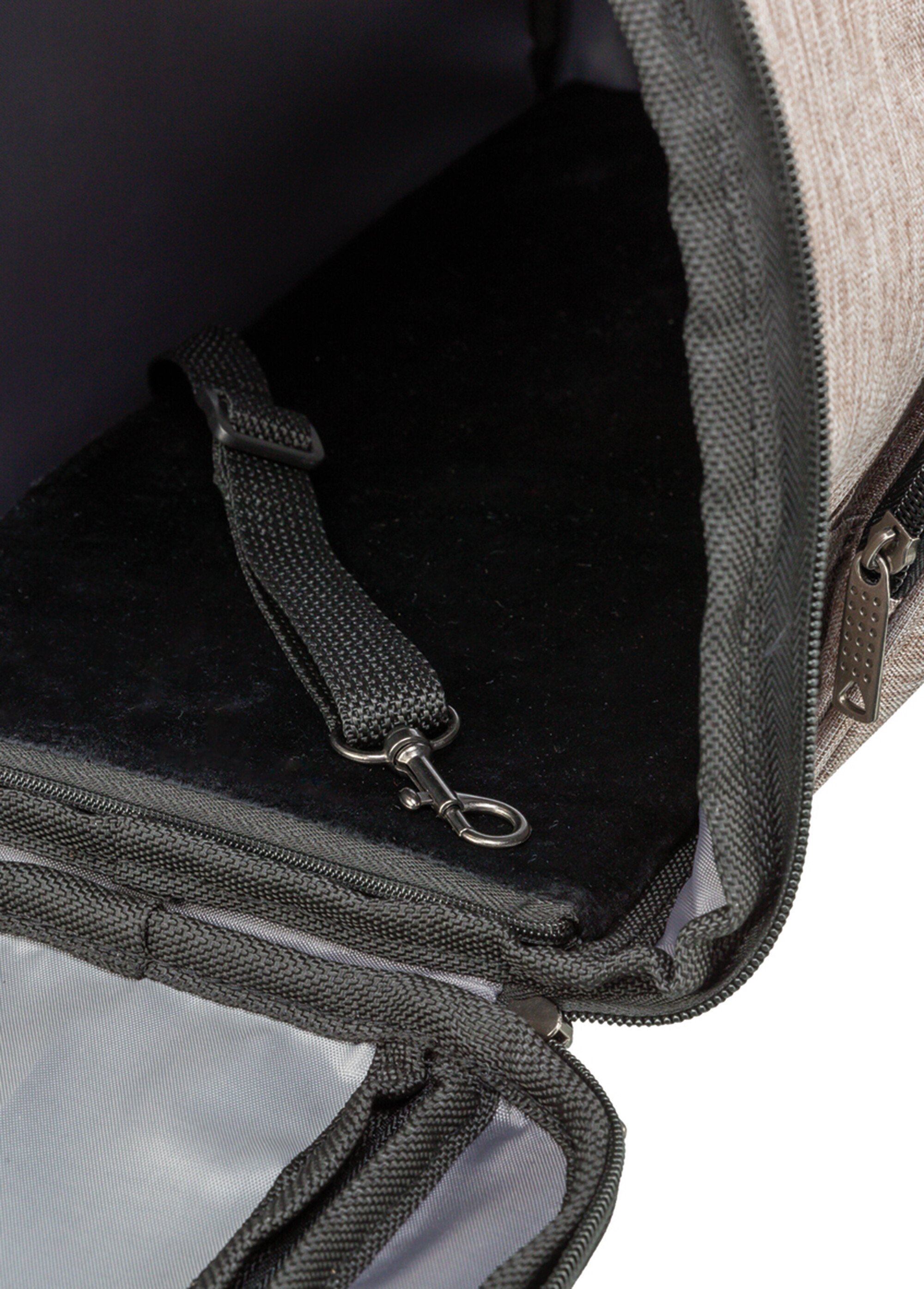 Sac de transport pour animaux SHIVA BRUN ET BEIGE TRX-28837 DE2