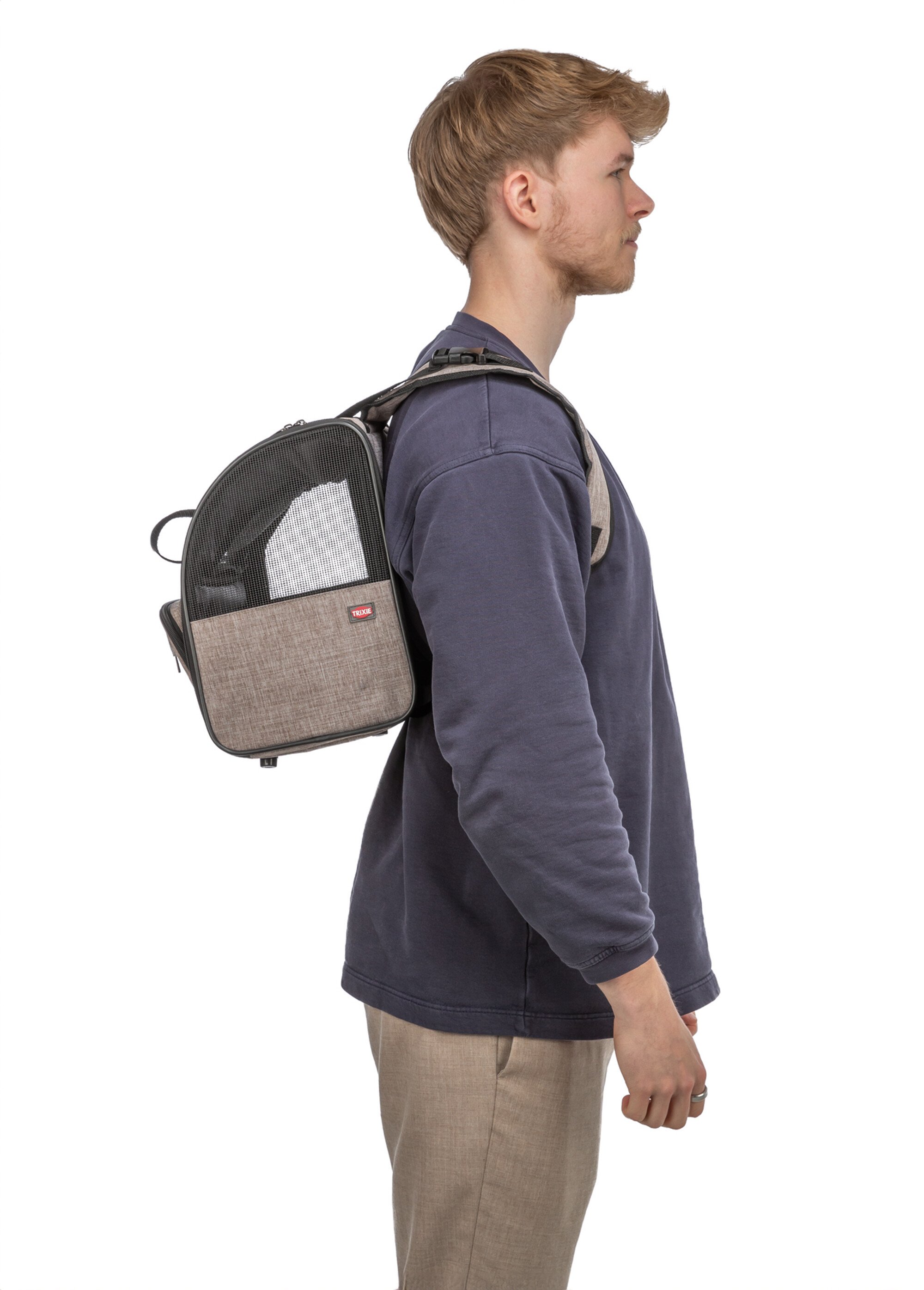 Sac de transport pour animaux SHIVA BRUN ET BEIGE TRX-28837 DE3