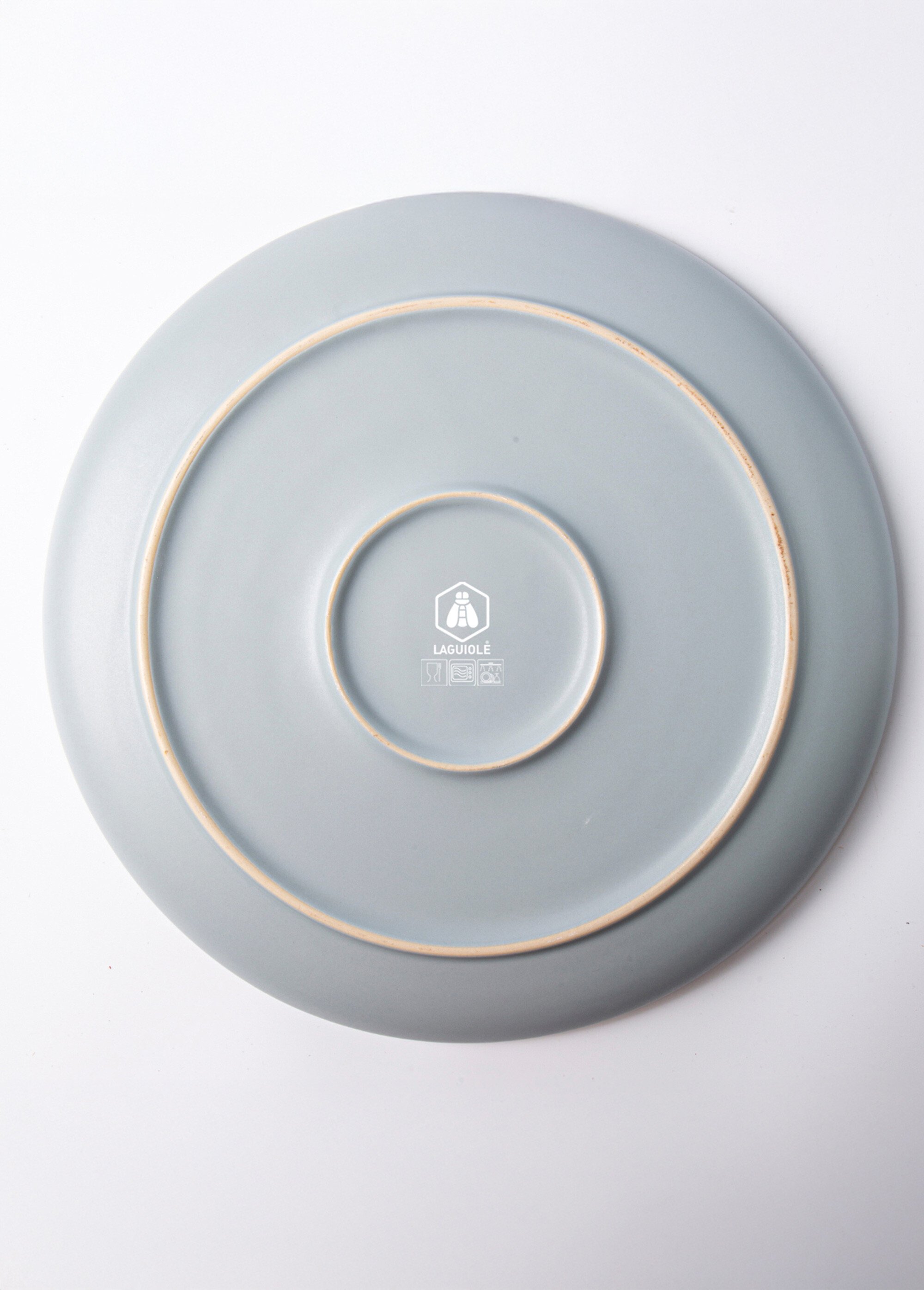Service de table en grès émaillé 12 pièces, Iris 1 Bleu 9210651 UN2