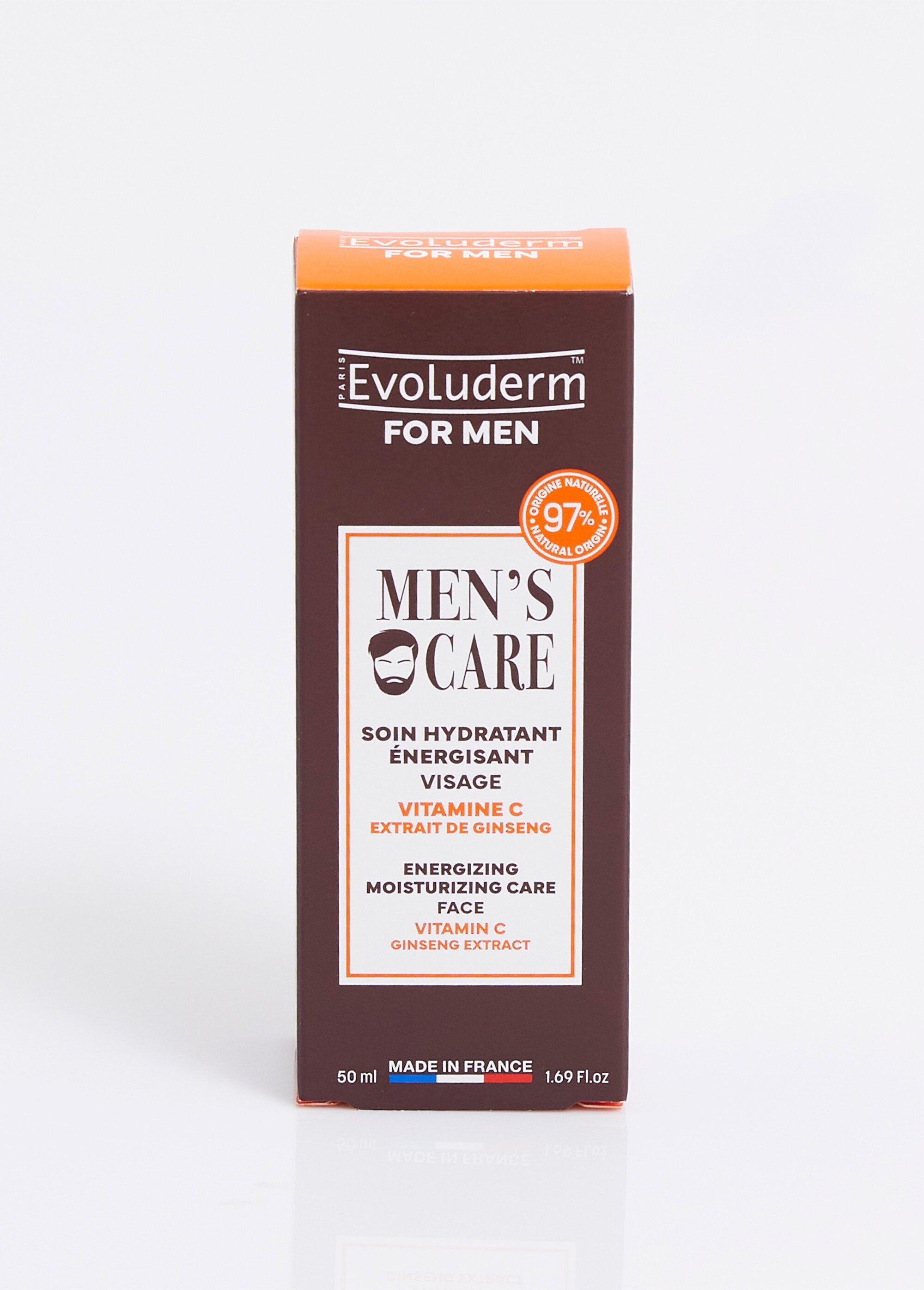 Soin hydratant énergisant visage pour homme Marron EVO-23008 DE1