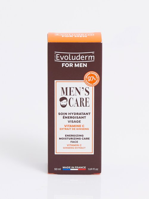 Soin hydratant énergisant visage pour homme Marron EVO-23008 DE1