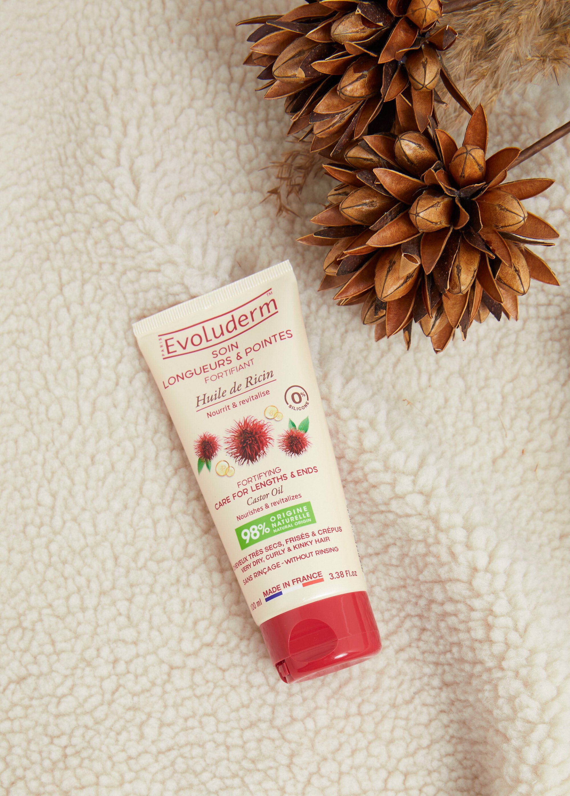 Soin longueurs & pointes cheveux secs Rose EVO-22015 SI1