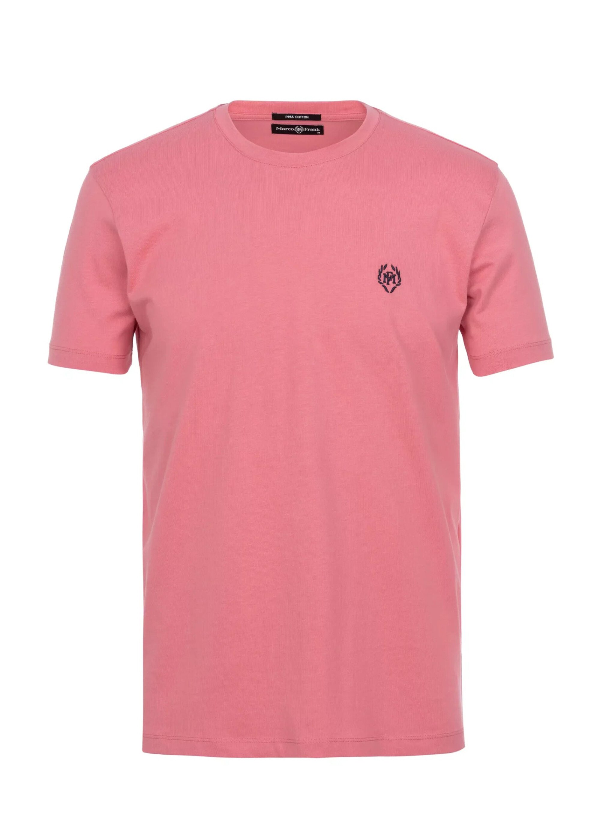 T-shirt col rond essentiel, logo poitrine Homme Rose MFK-MARCO AP1