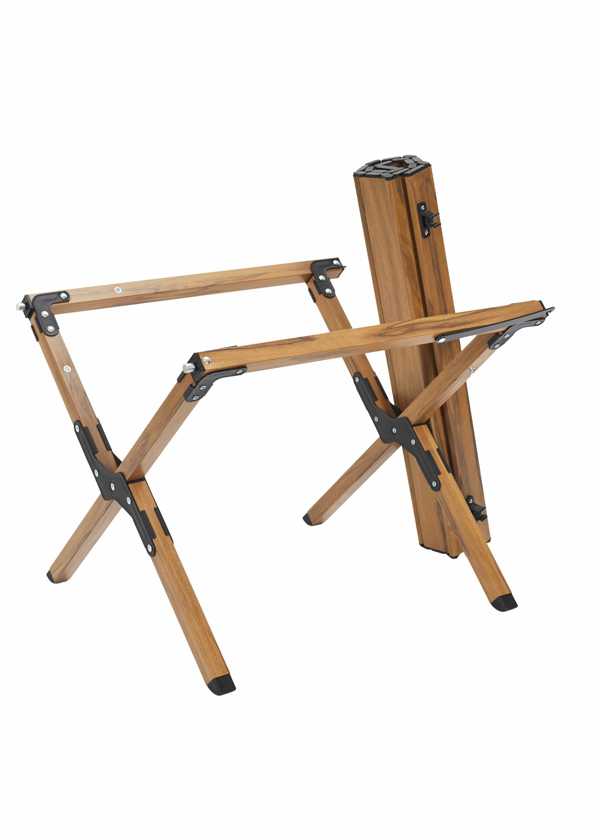 Table basse pliable bois + housse BEIGE CMP-HDO0071 DE3