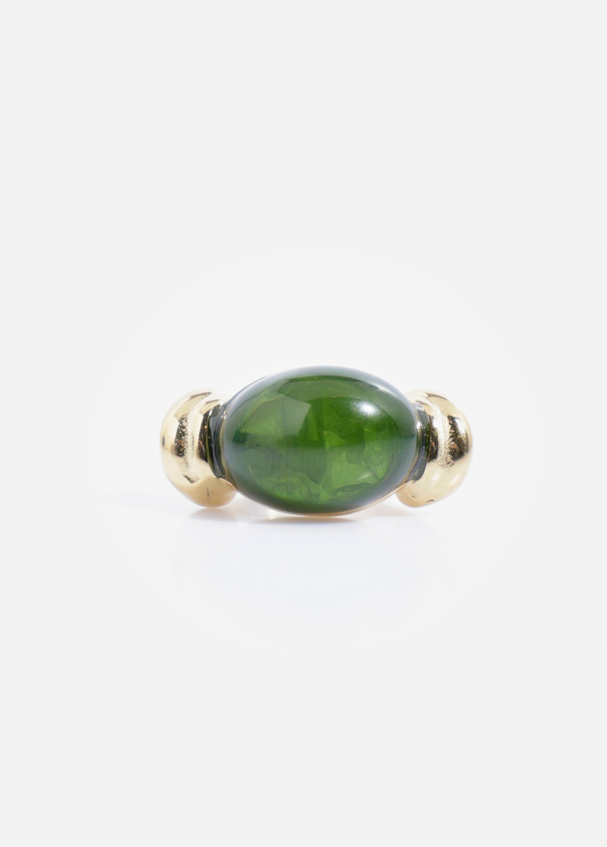 Bague perle colorée, acier inoxydable Doré AE-BA812544 DE1