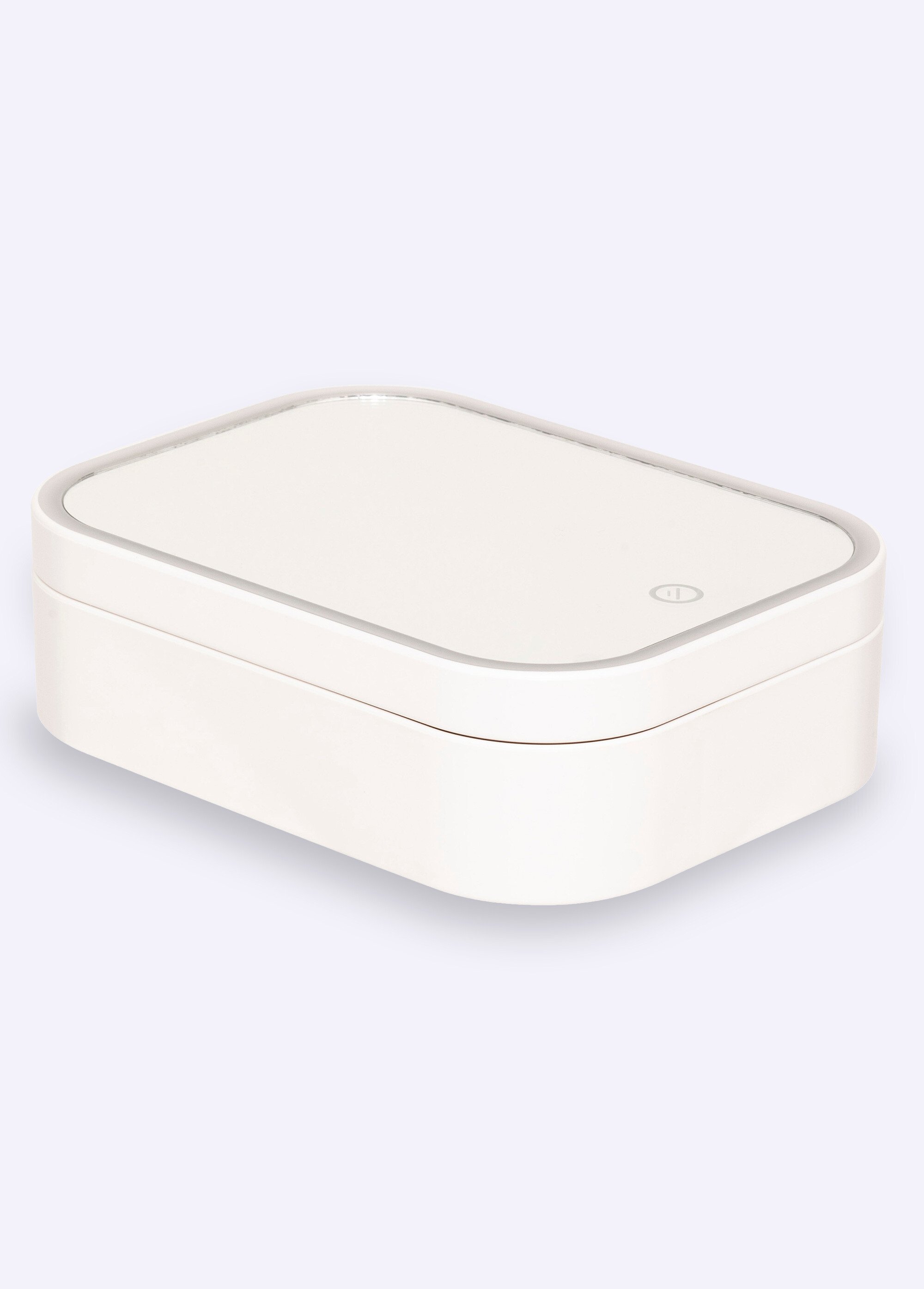 Boite 4 compartiments + miroir lumineux Blanc JJA-204934 DE1