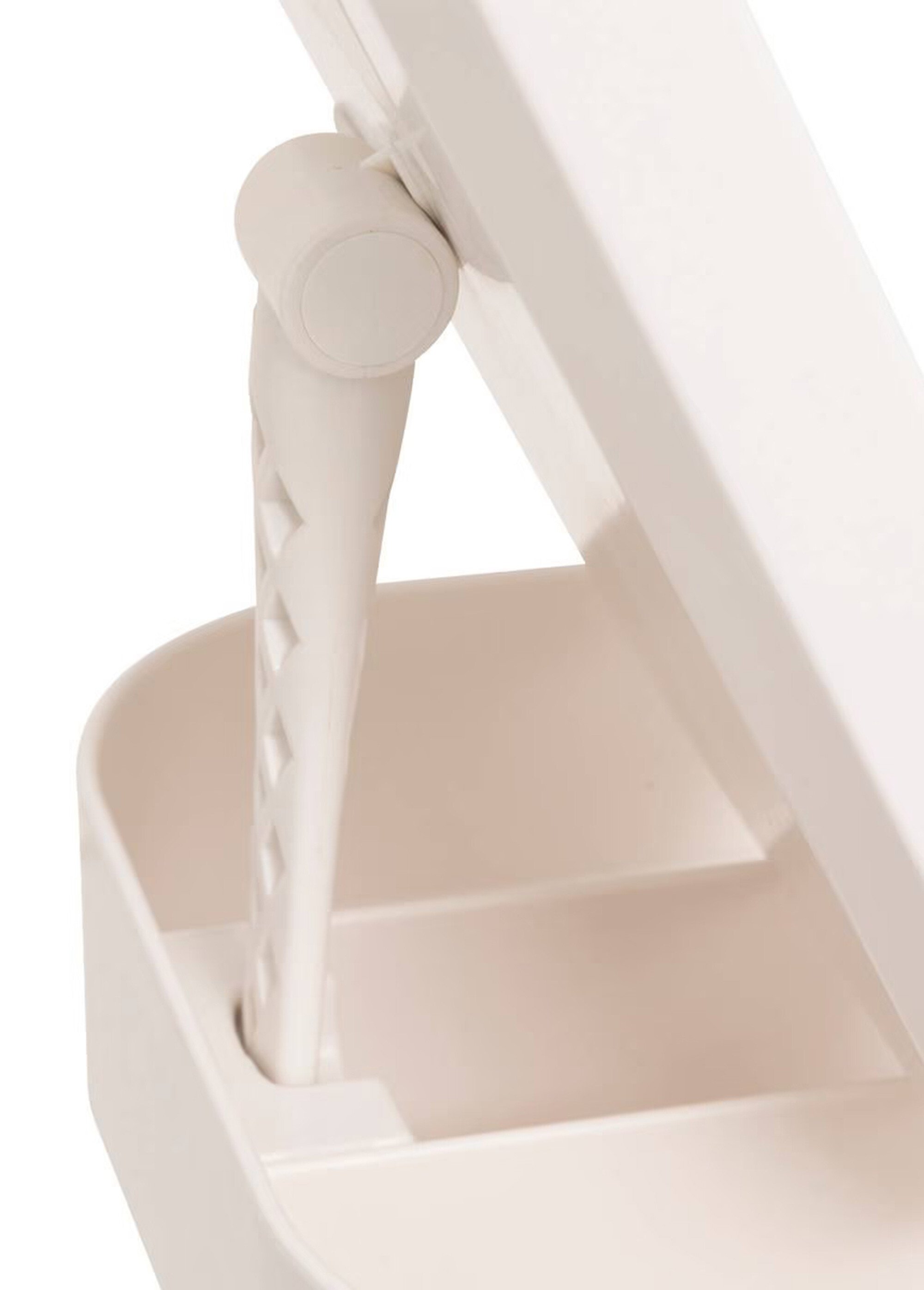 Boite 4 compartiments + miroir lumineux Blanc JJA-204934 DE4