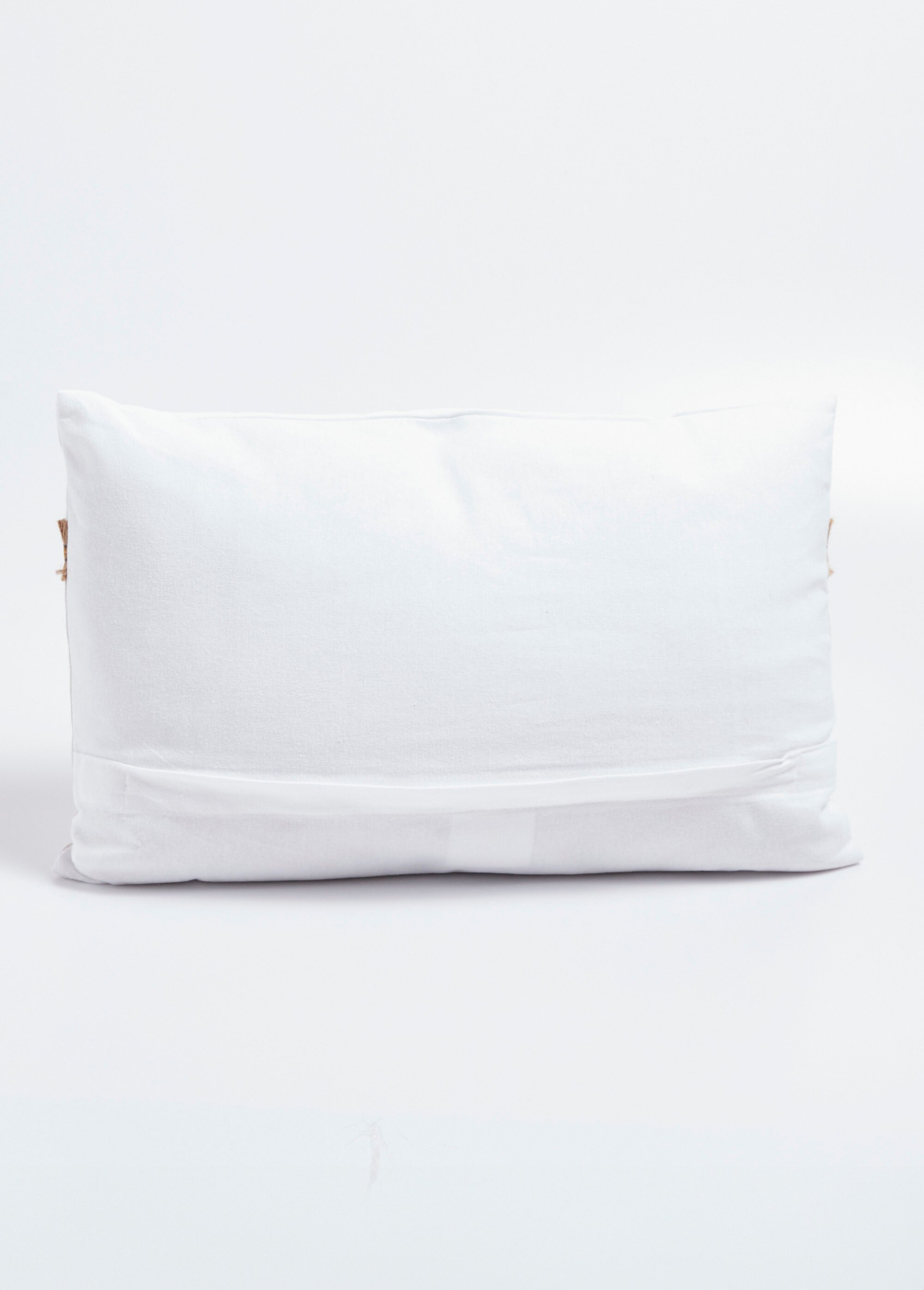 Coussin rectangulaire coton, thème naturel