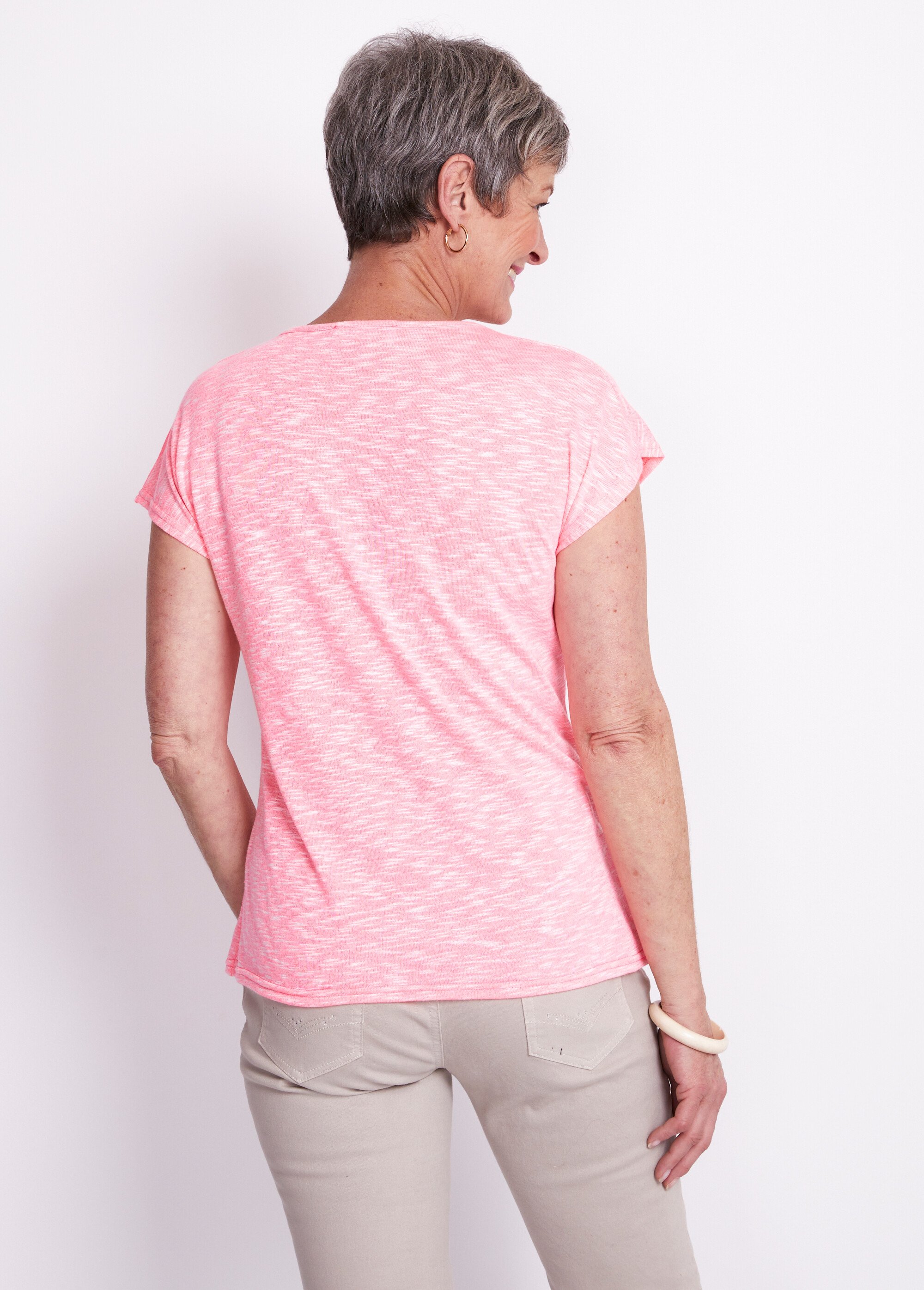 T-shirt court fluo