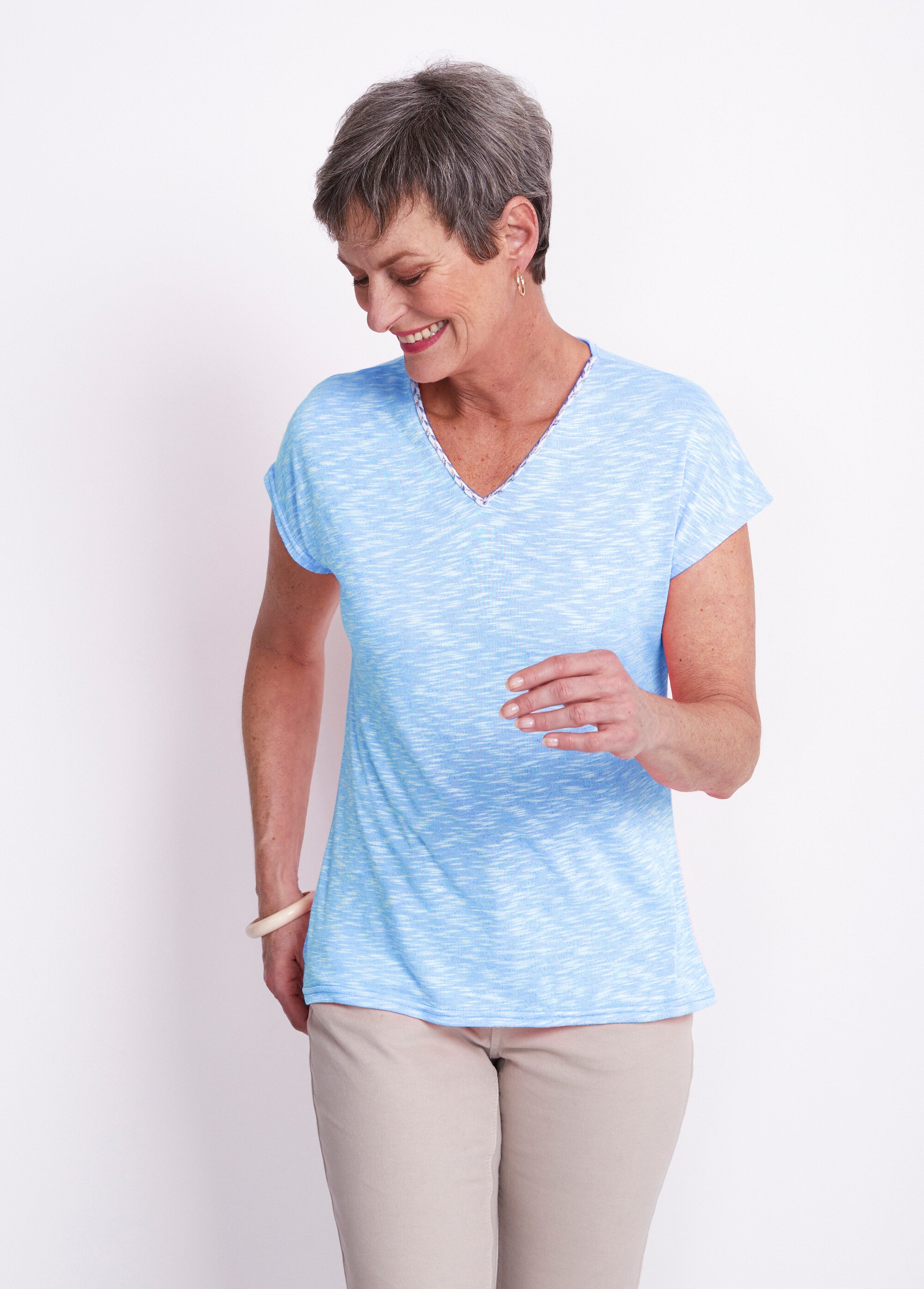 T-shirt court fluo