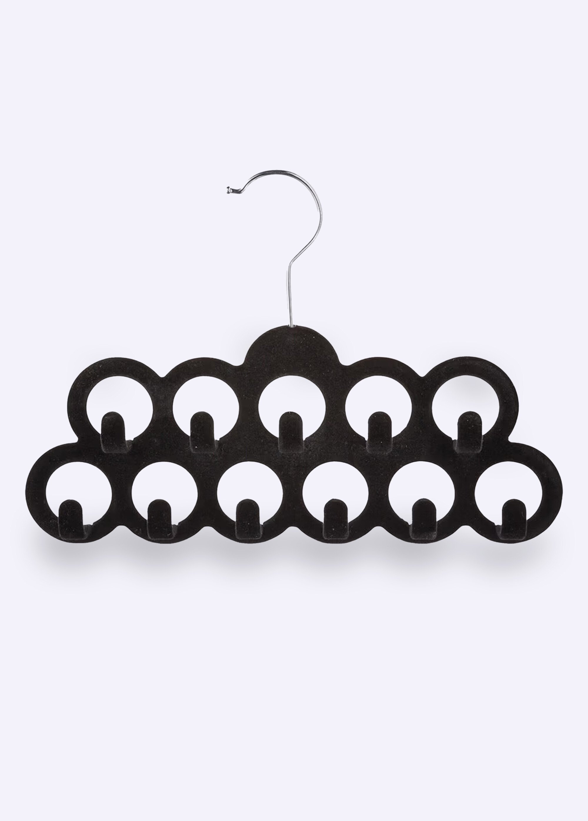 Cintre gain de place pour ceintures Noir JJA-116525 FA1