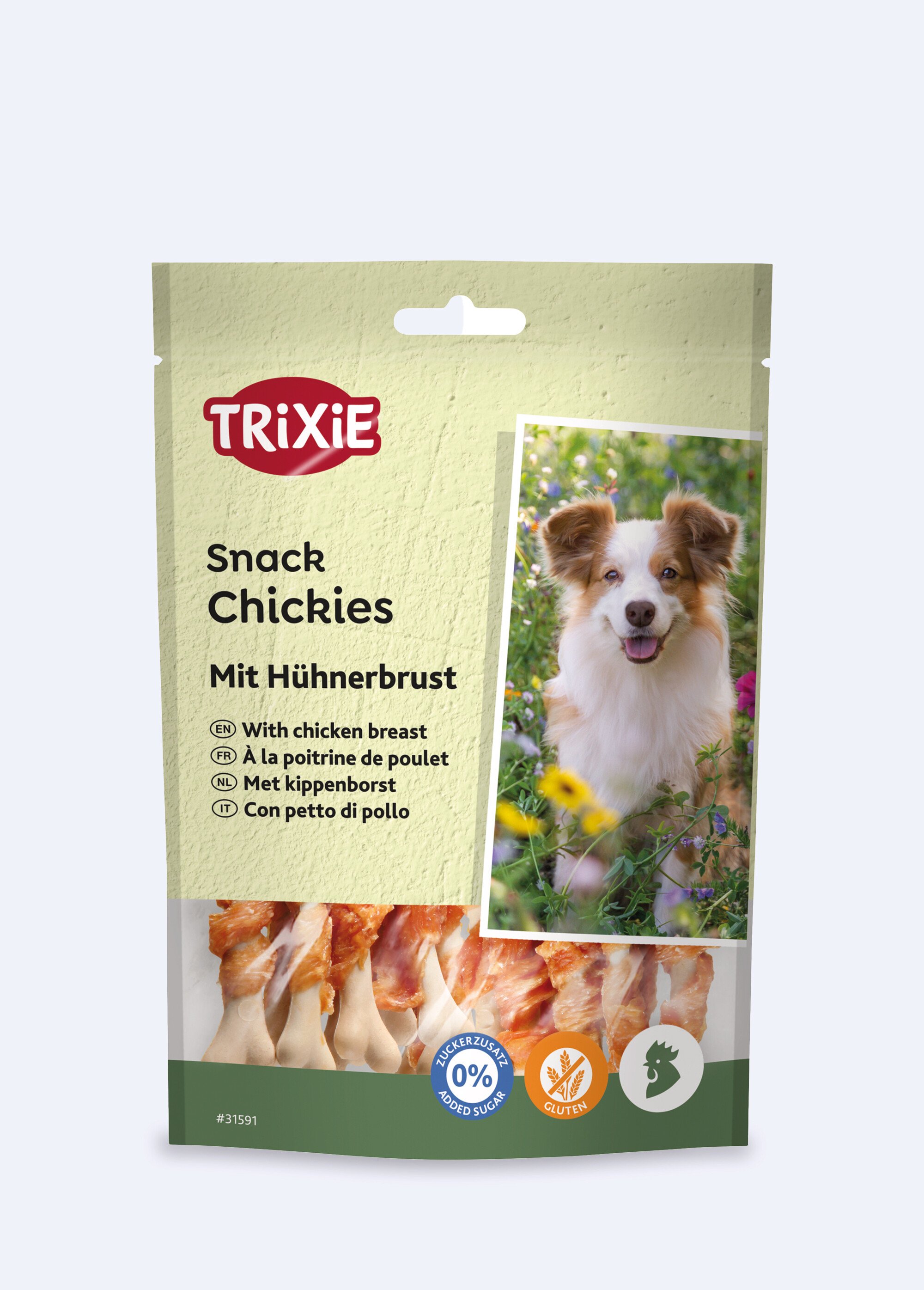 Os enrobés poulet CHICKIES pour chien