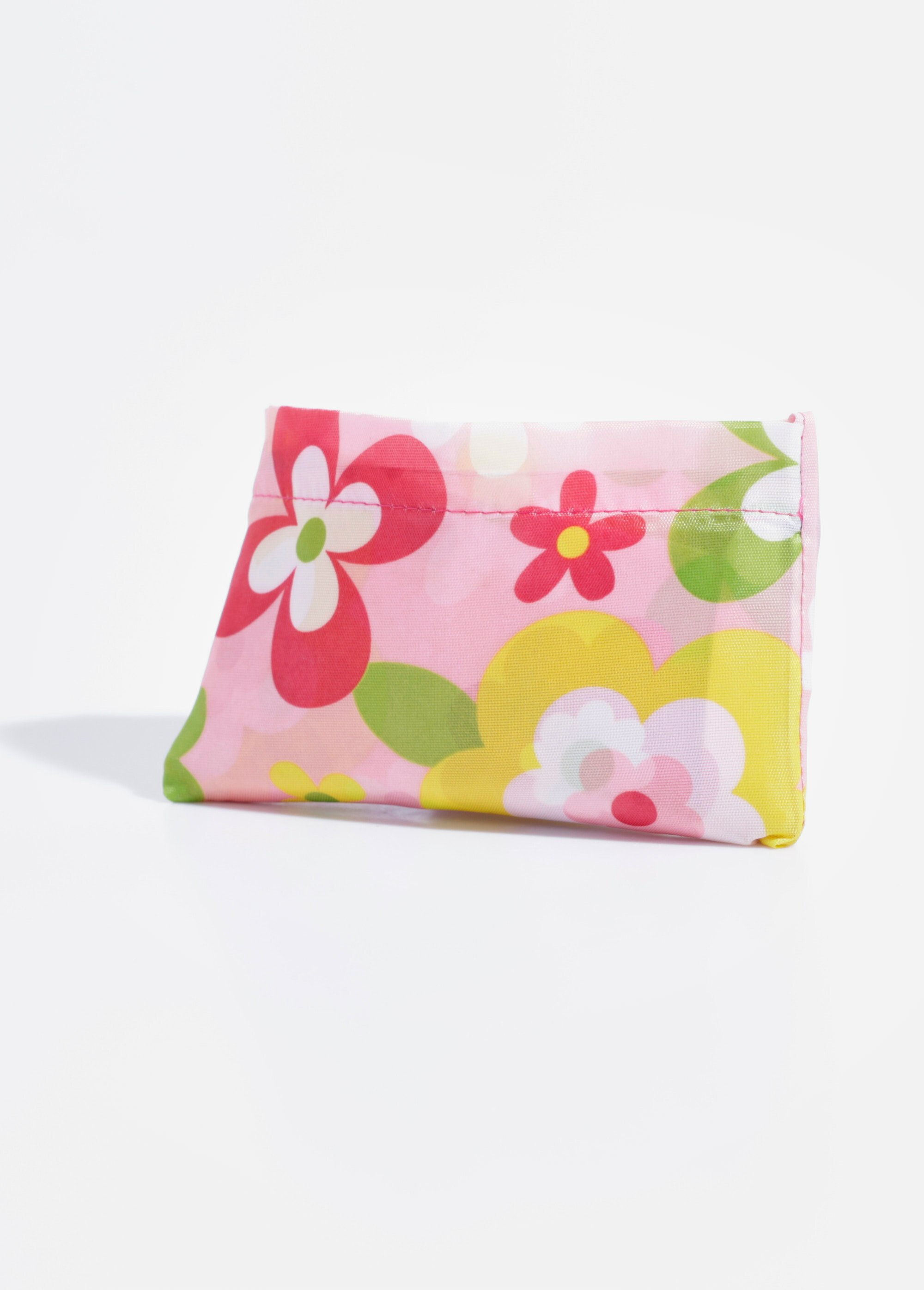Sac de courses pliable résistant, sixties Femme Rose TD-SACCOUR13 DE1