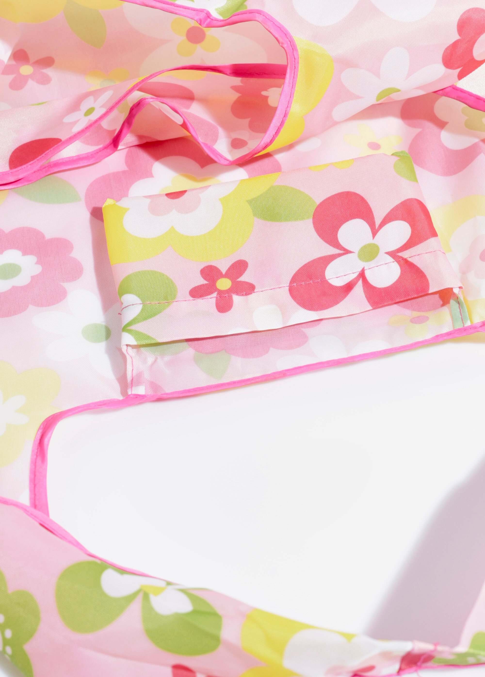 Sac de courses pliable résistant, sixties Femme Rose TD-SACCOUR13 DE2