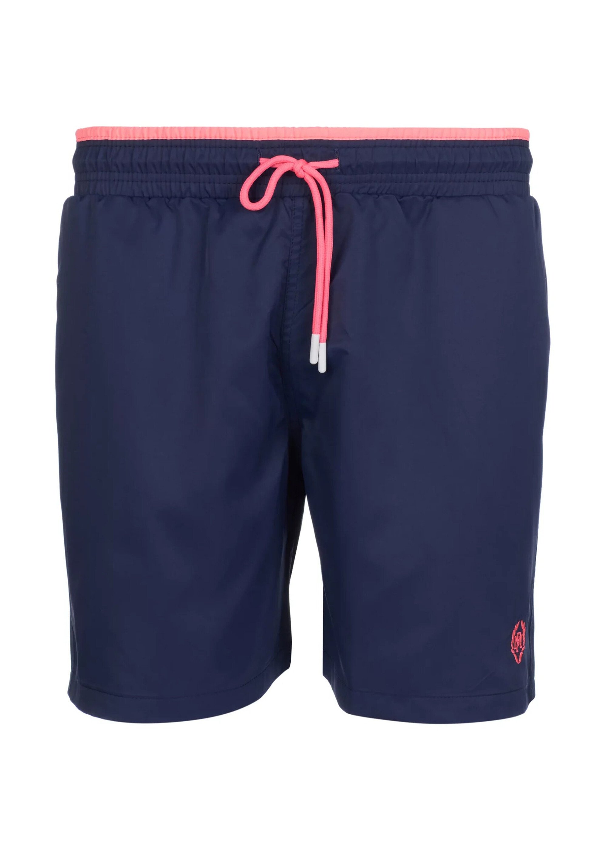 Short de bain uni, taille élastiquée Homme Bleu MFK-ORMONDO AP1