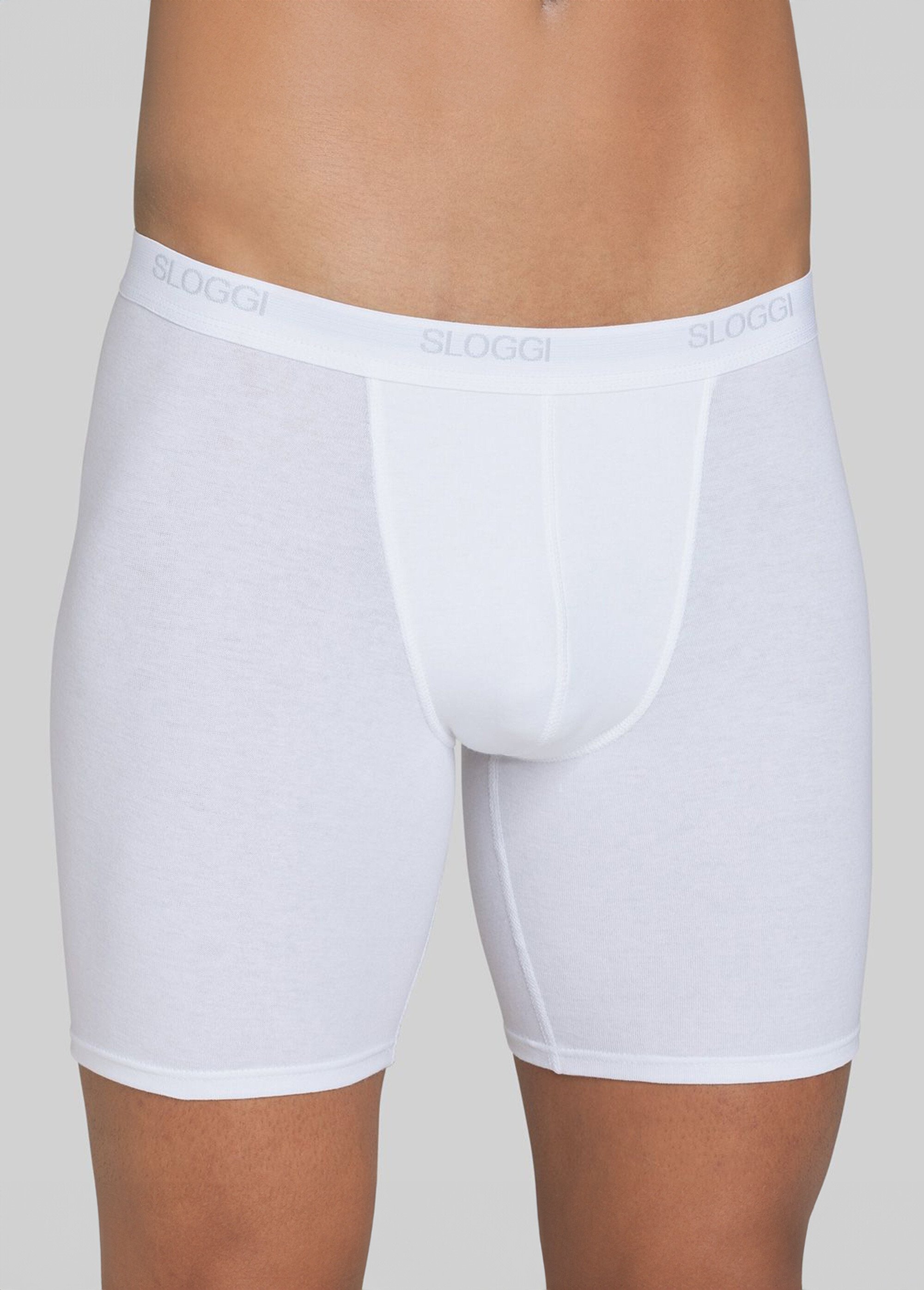 Boxer long fermé Homme Blanc IDOP-1 FA1