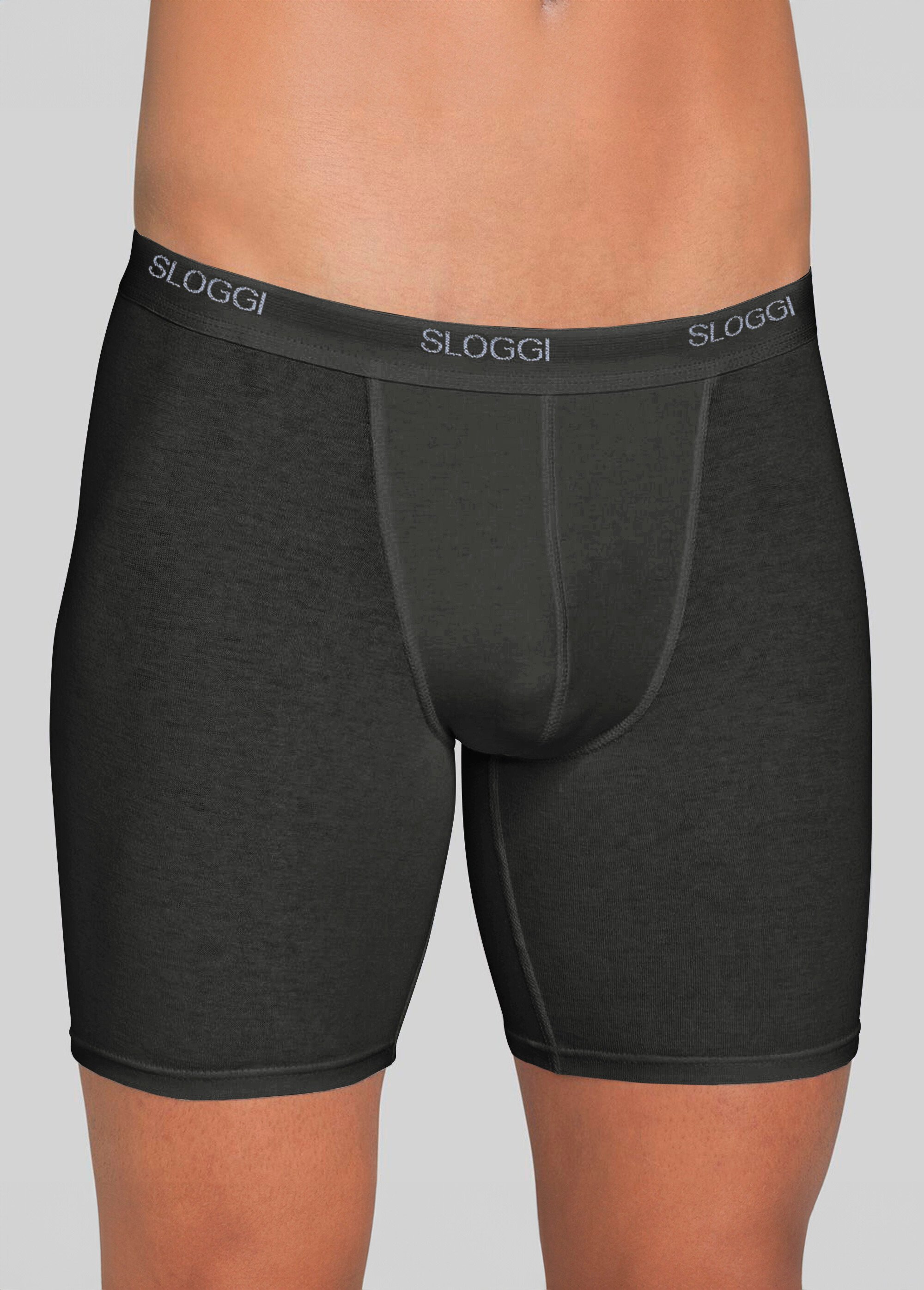 Boxer long fermé Homme Noir IDOP-1 FA1