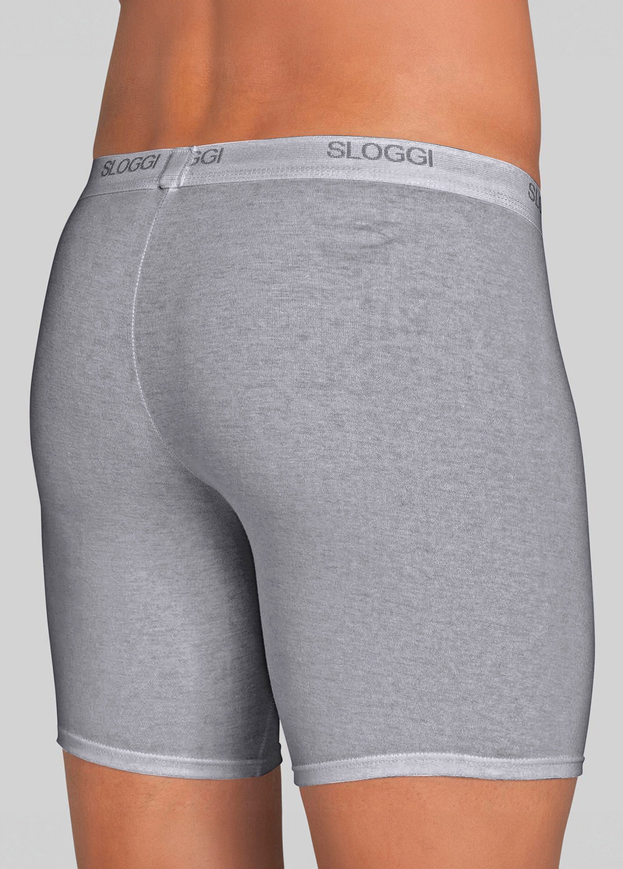 Boxer long fermé Homme Gris IDOP-1 DO1