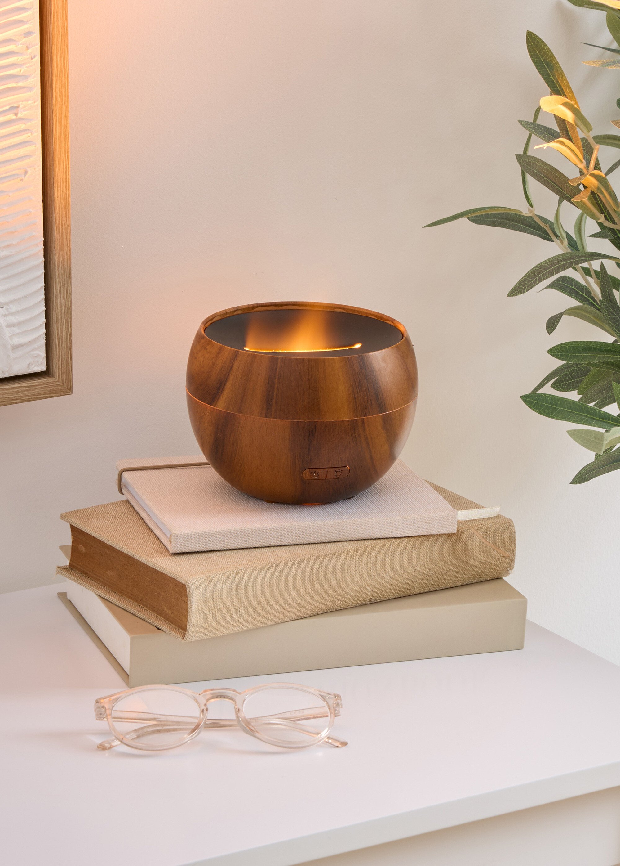 Diffuseur huiles essentielles façon bois BOIS JJA-211711 SI1