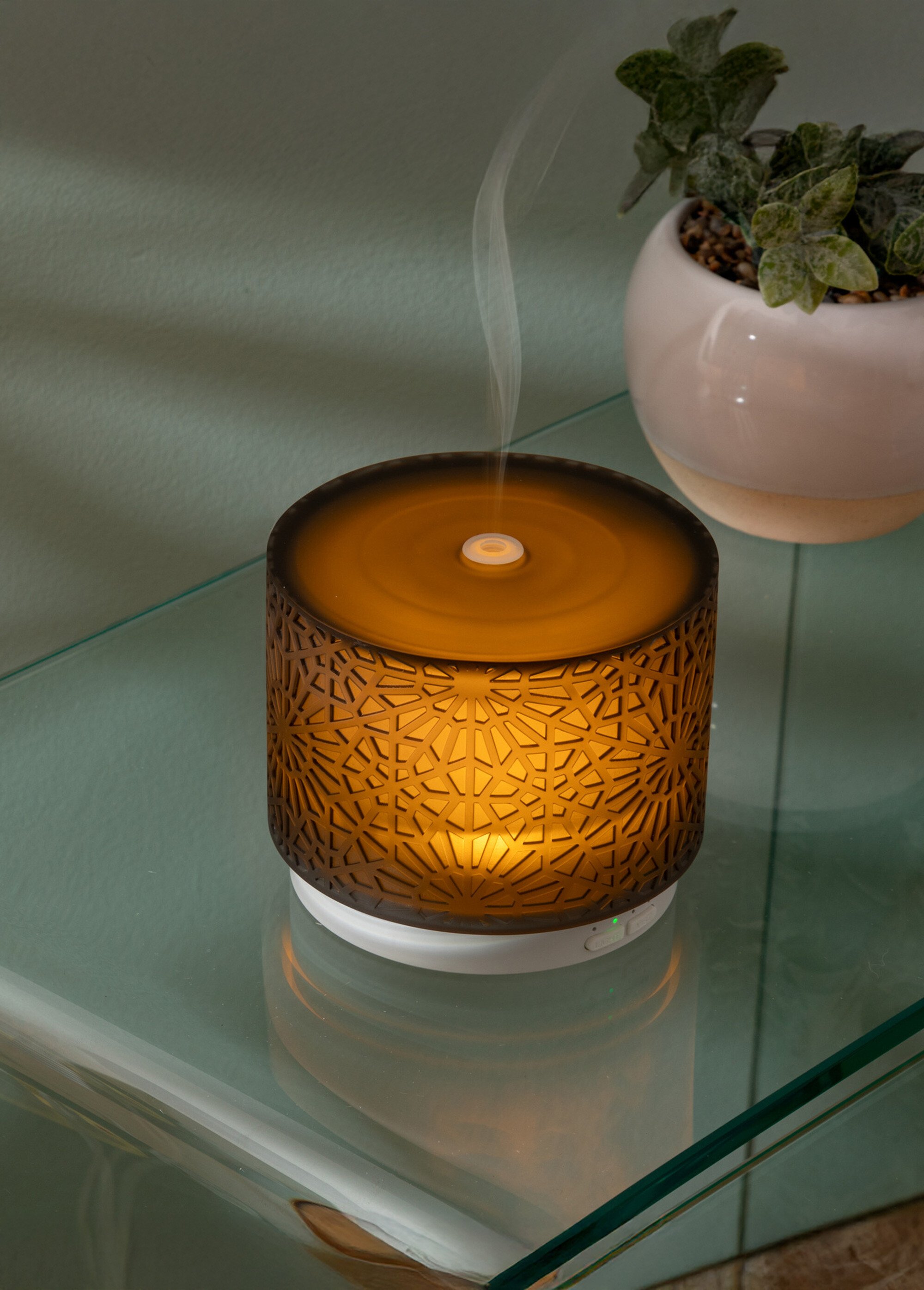 Diffuseur huiles essentielles façon marbre Noir JJA-207014A SI1