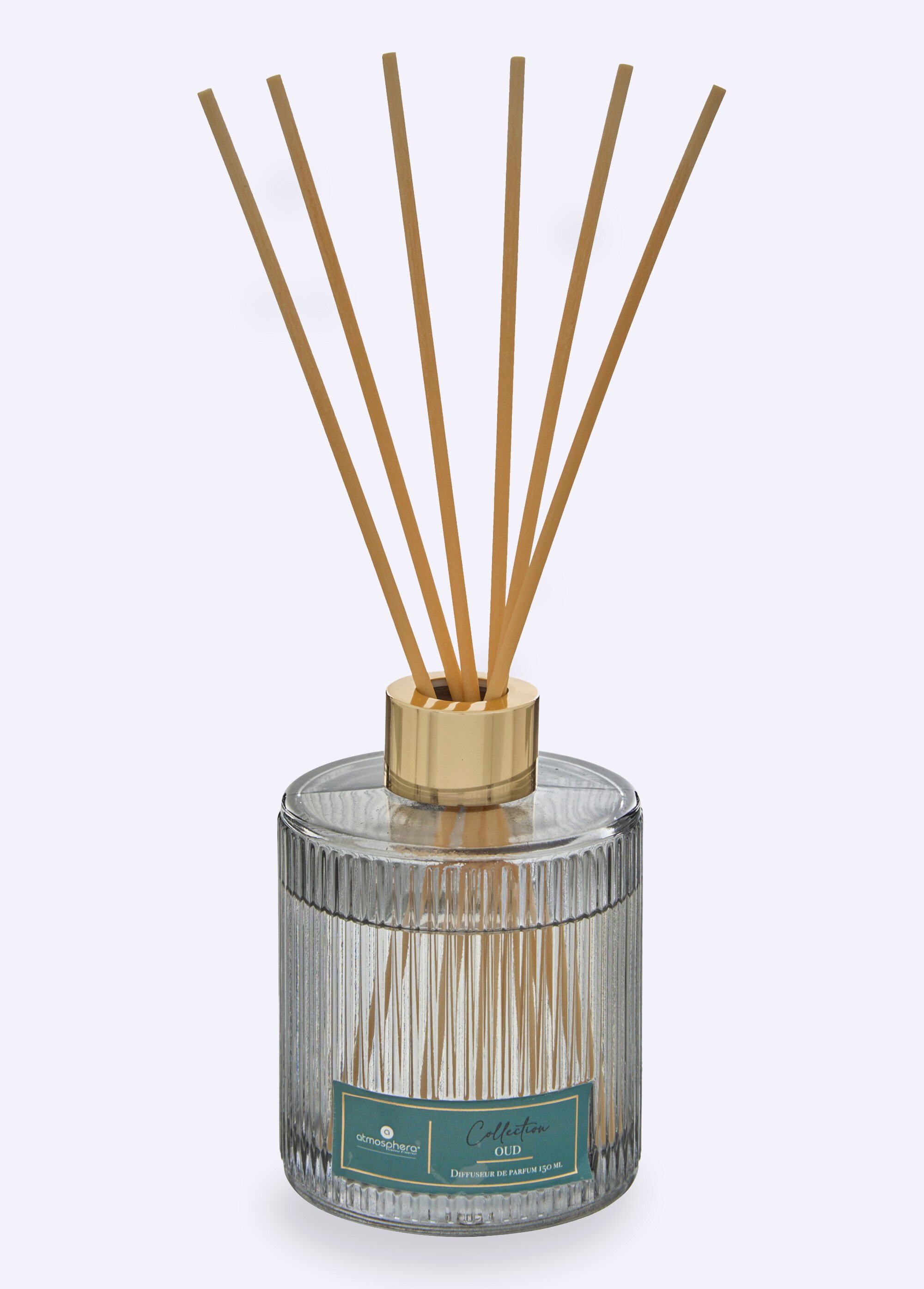 Diffuseur verre huiles essentielles + batonnets Blanc JJA-211728C FA1