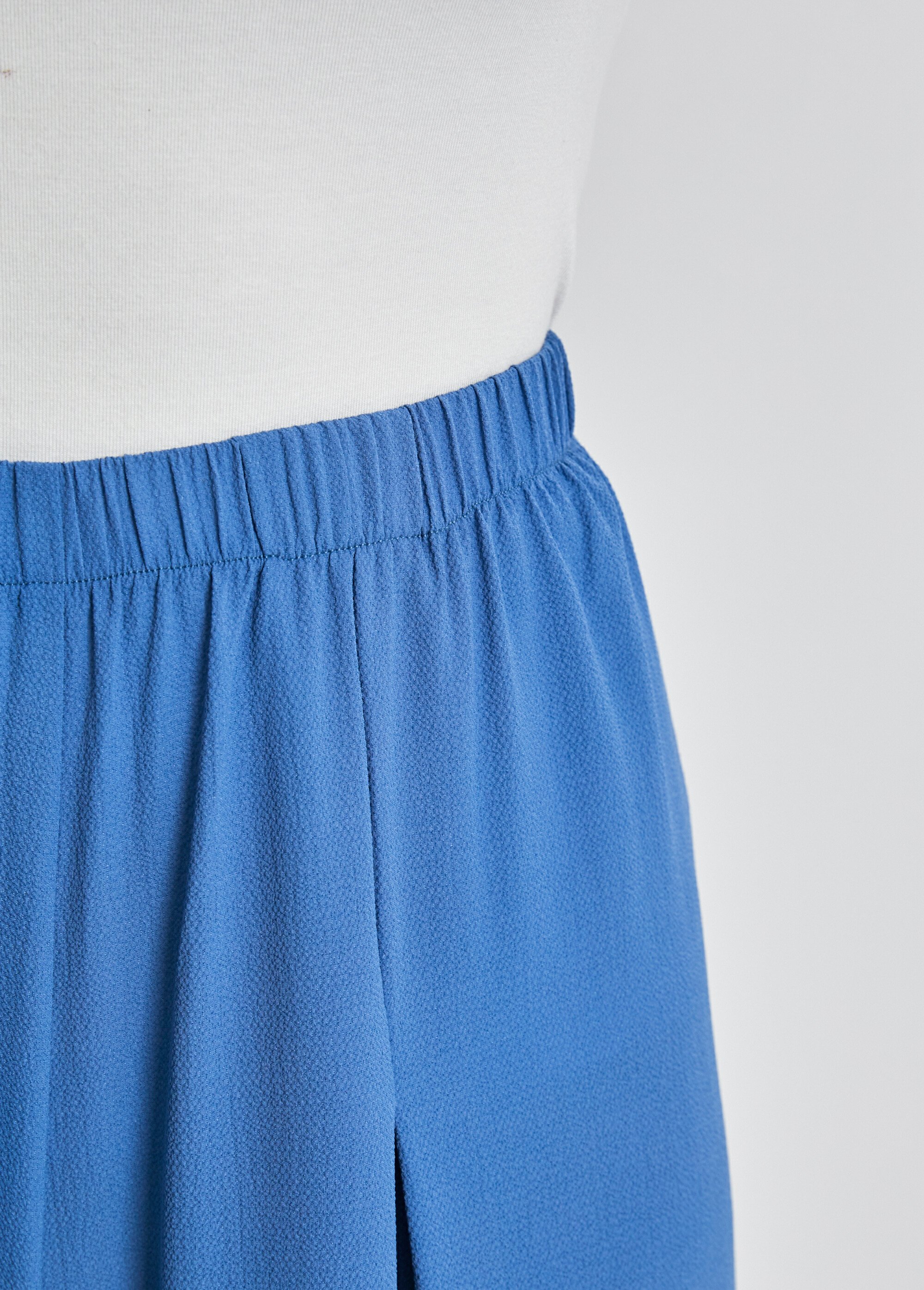 Jupe-culotte taille élastiquée ample