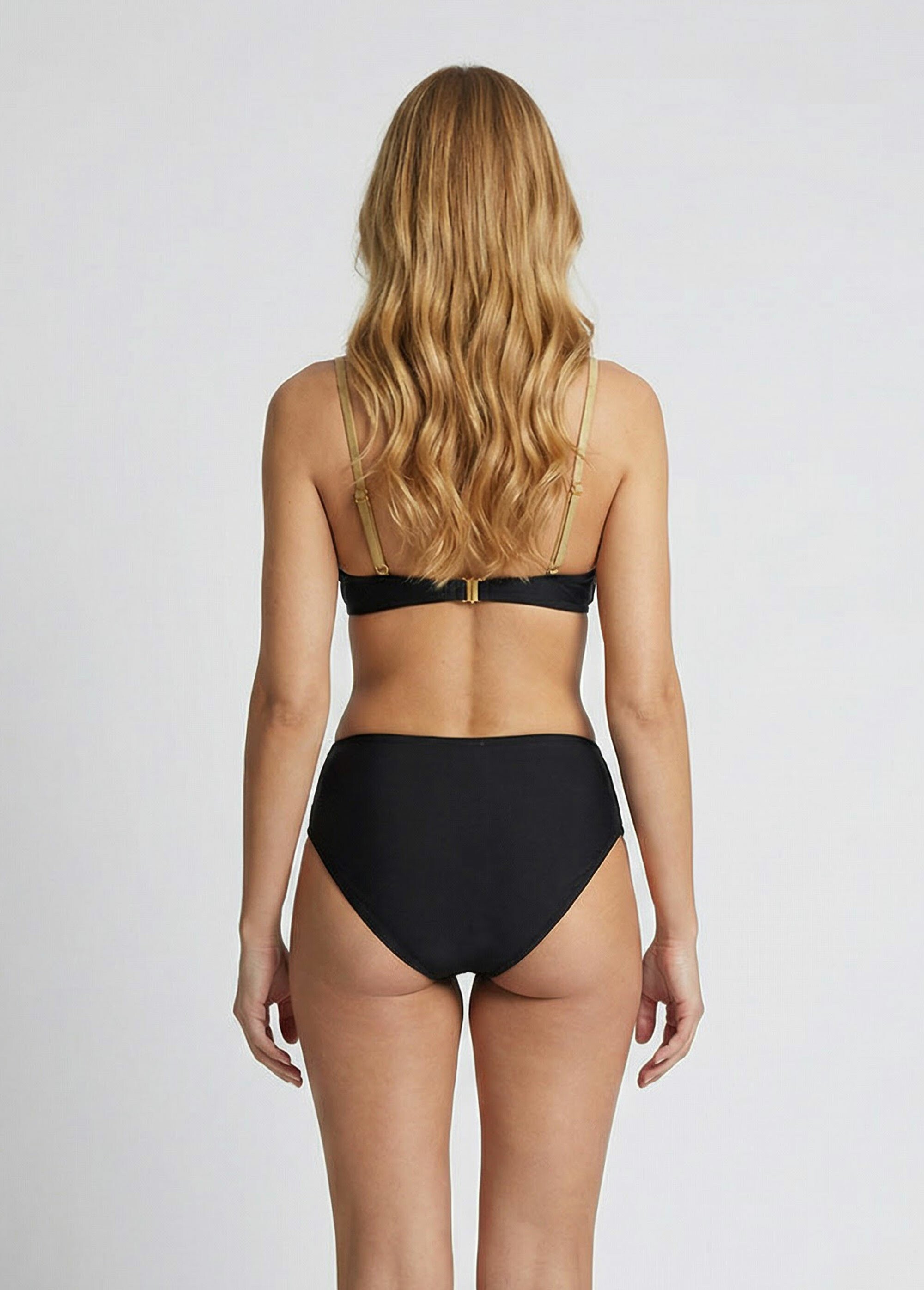 Maillot de bain 2 pièces, style épuré