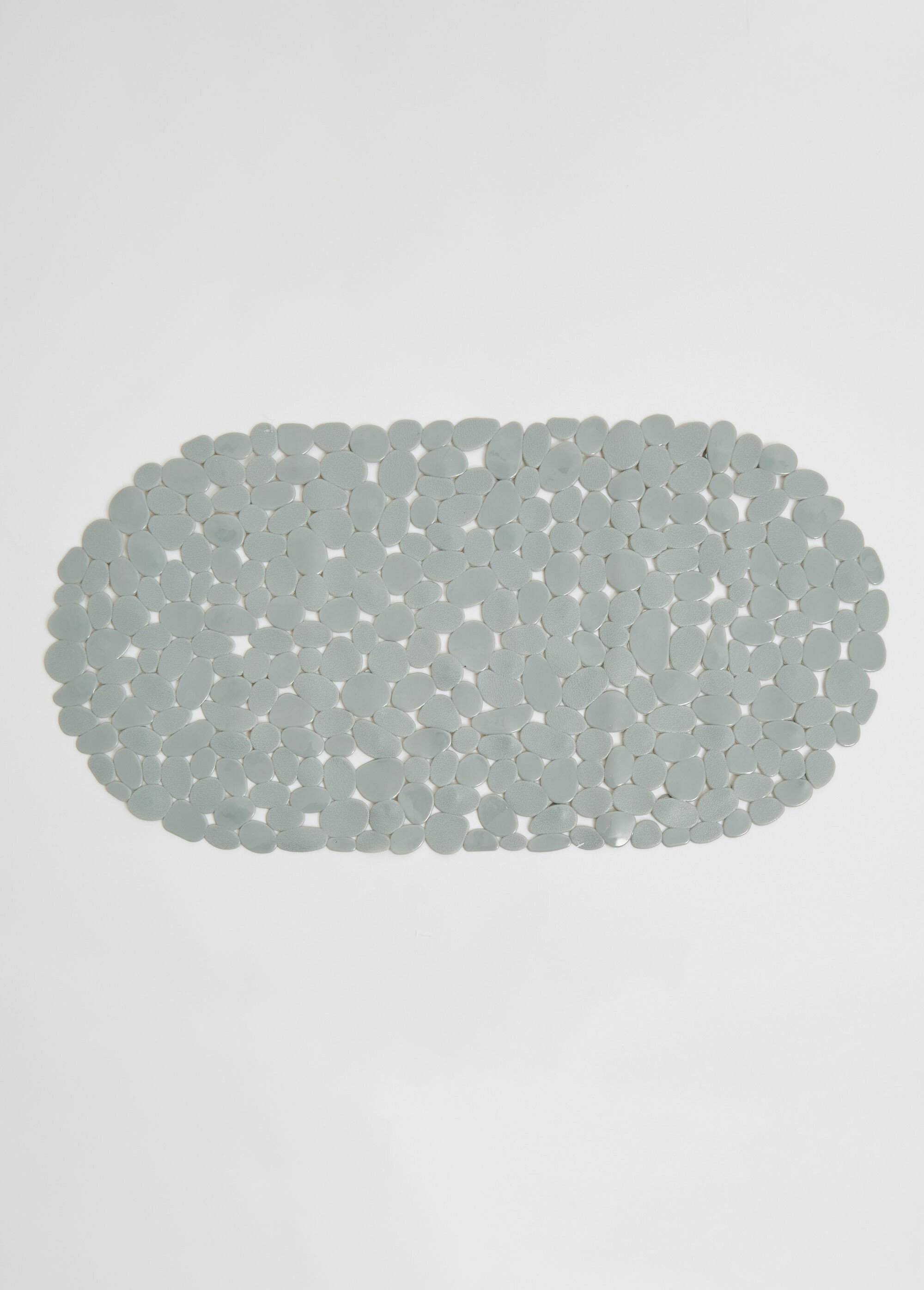 Set 3 pièces bain, Rideau + 2 Tapis Gris KP-CY2400250 DE2