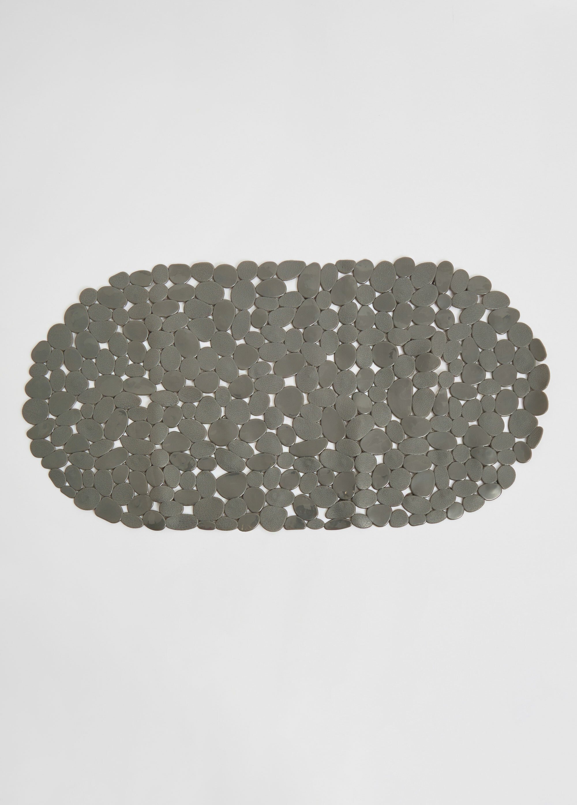 Set 3 pièces bain, Rideau + 2 Tapis Gris KP-CY2400250 DE2