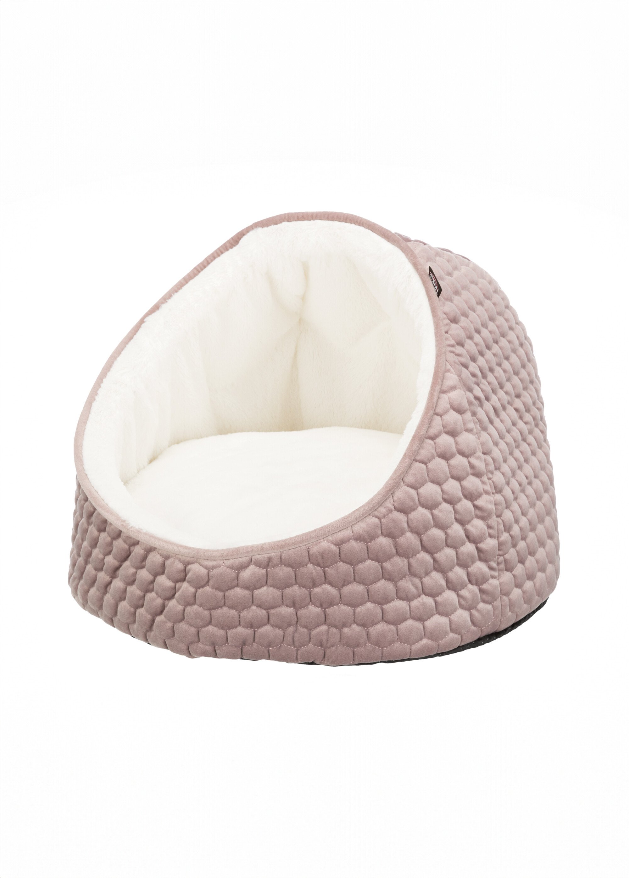 Abri rembourré velours LIVIA, animaux ROSE TRX-36353 DE1