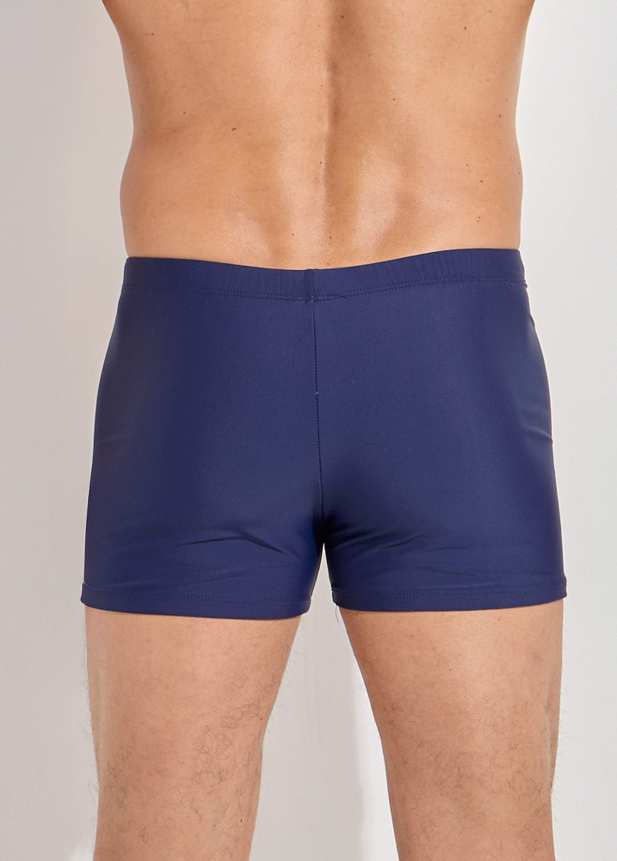 Boxer de bain piscine uni, essentiel Homme Bleu SUNVY8101-1 DO1