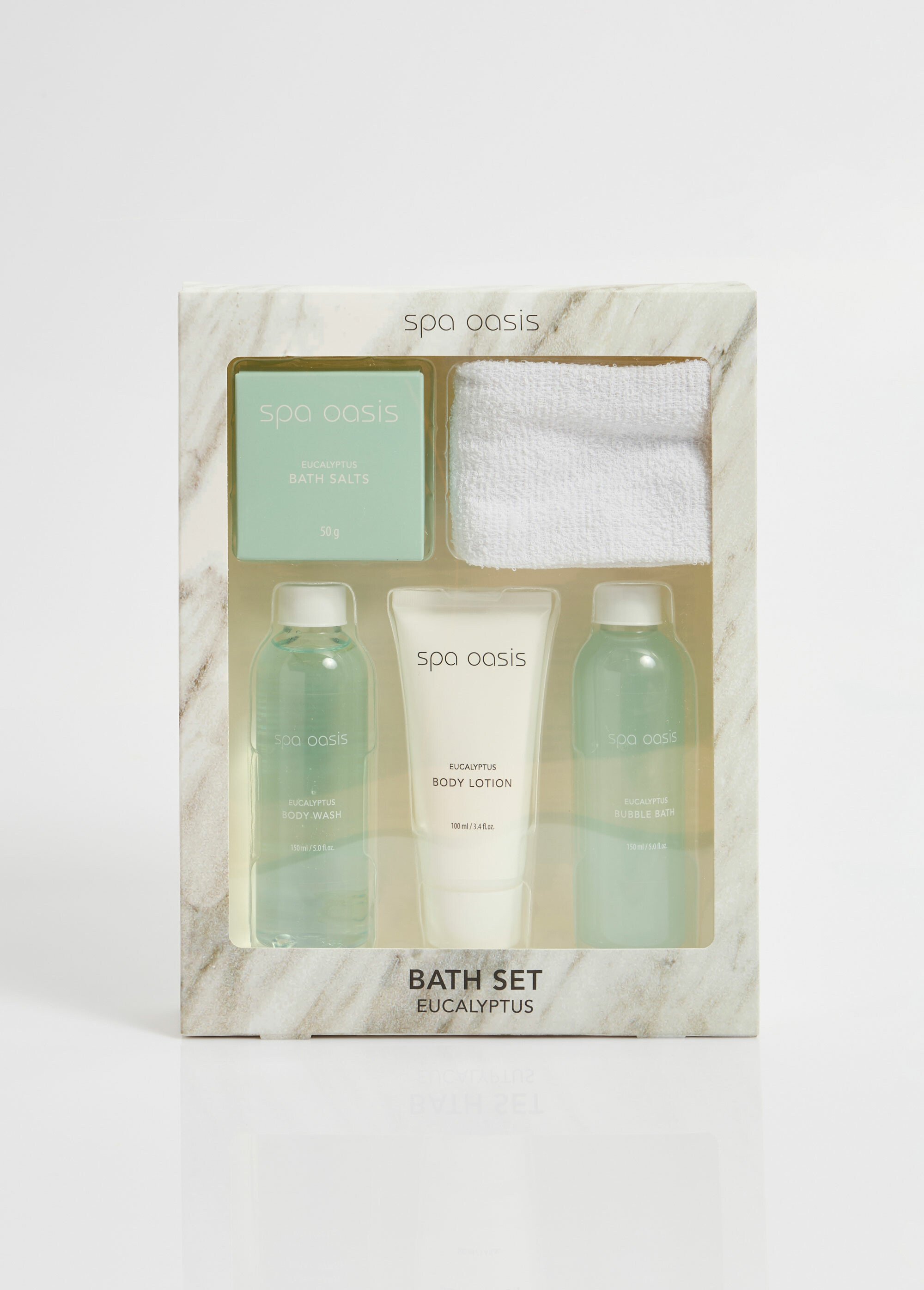 Coffret rituel de bain détente 5 pièces