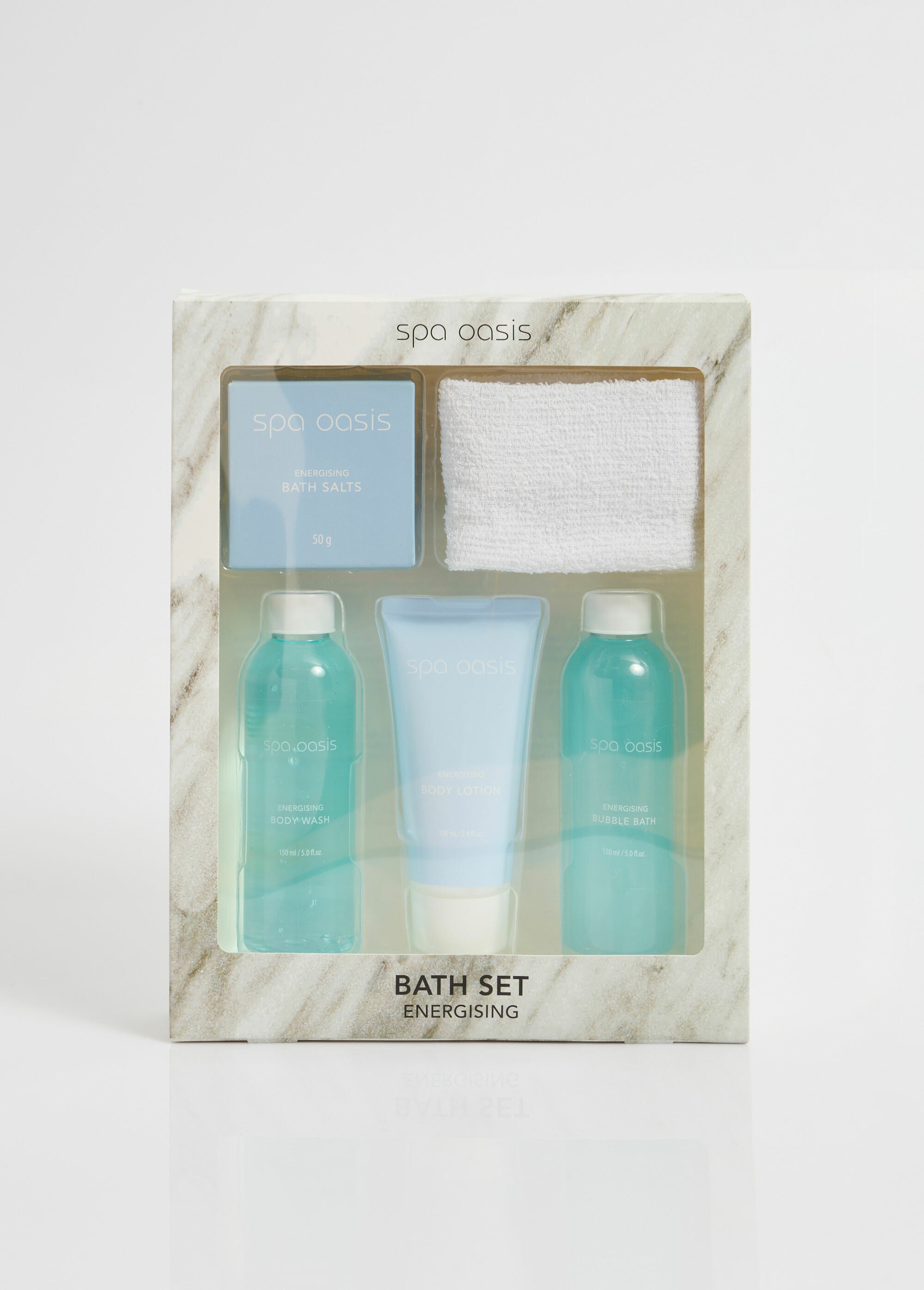 Coffret rituel de bain détente 5 pièces Bleu KP-905610860 DE1