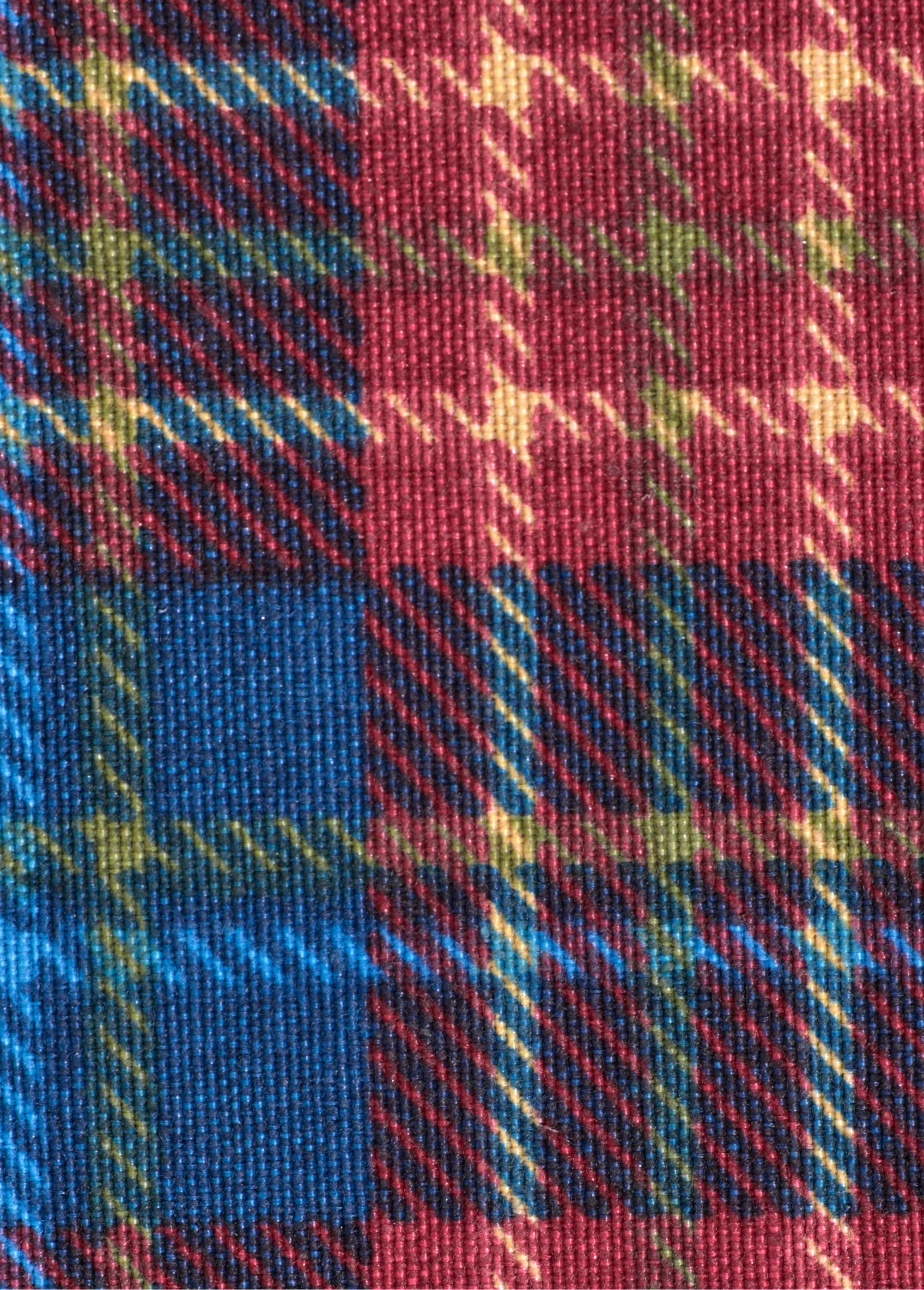 Coupon tissu déco, highlands 2x1,4m ROUGE COT149880 DE2