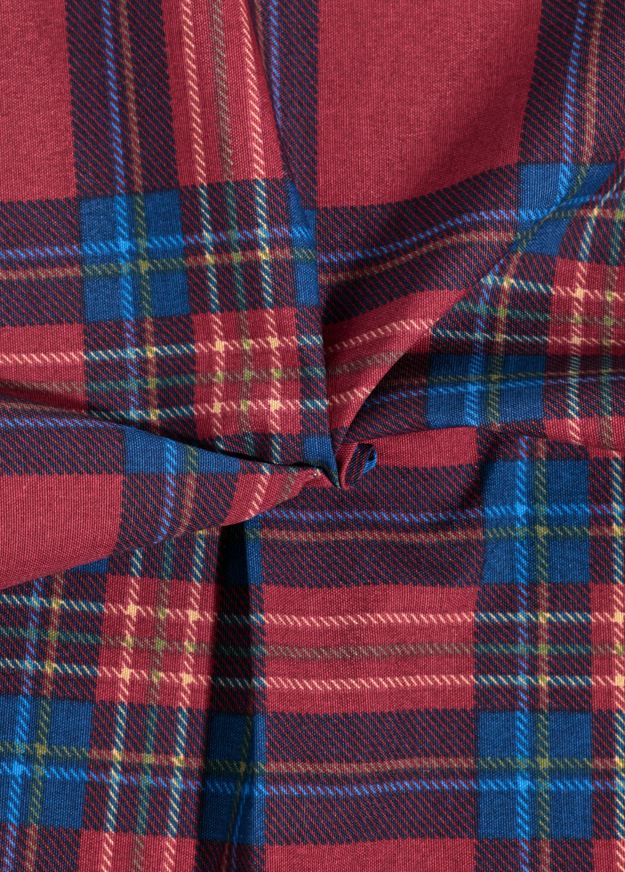 Coupon tissu déco, highlands 2x1,4m ROUGE COT149880 FA1