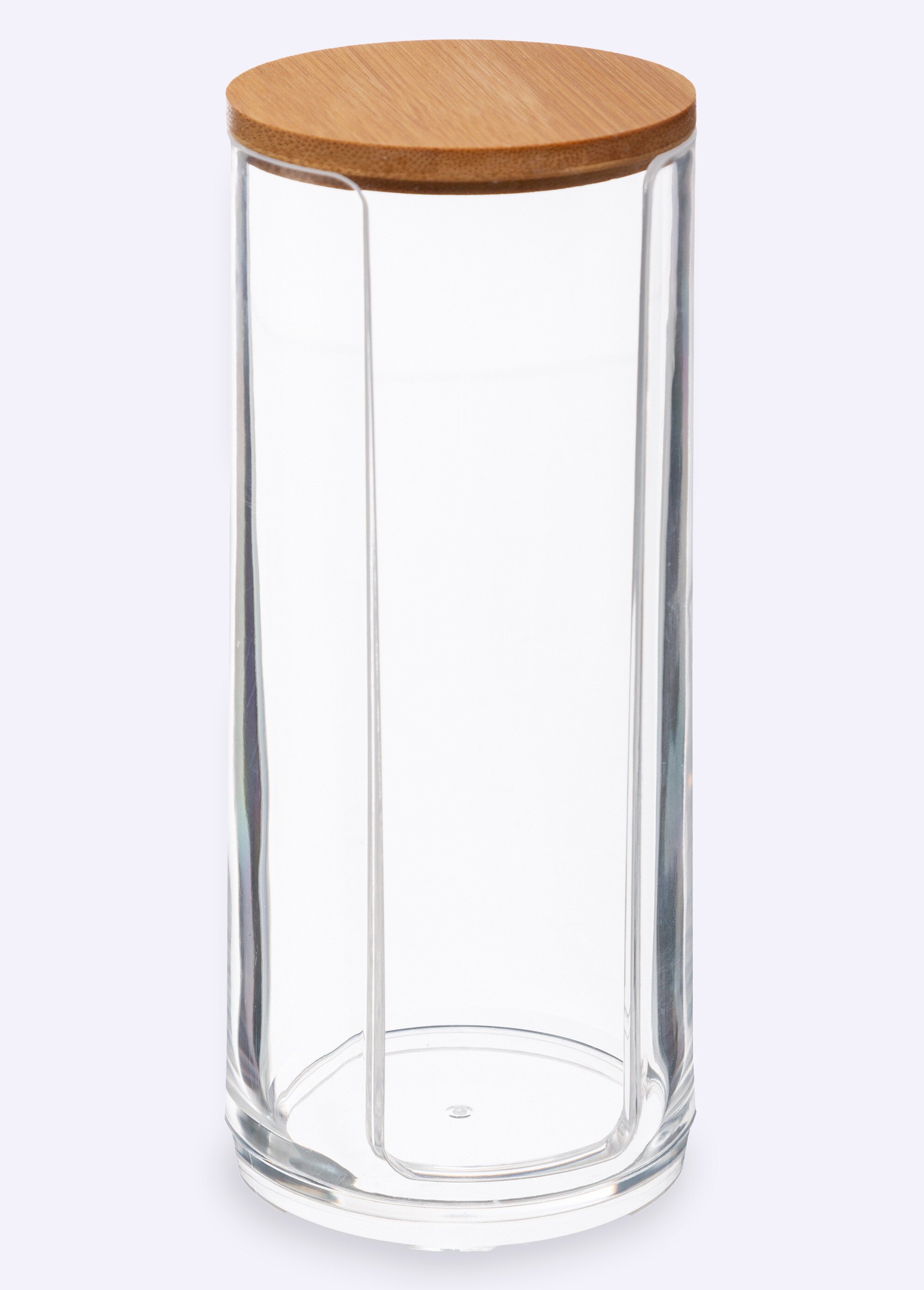 Distributeur bambou de disques coton Blanc JJA-161082 FA1