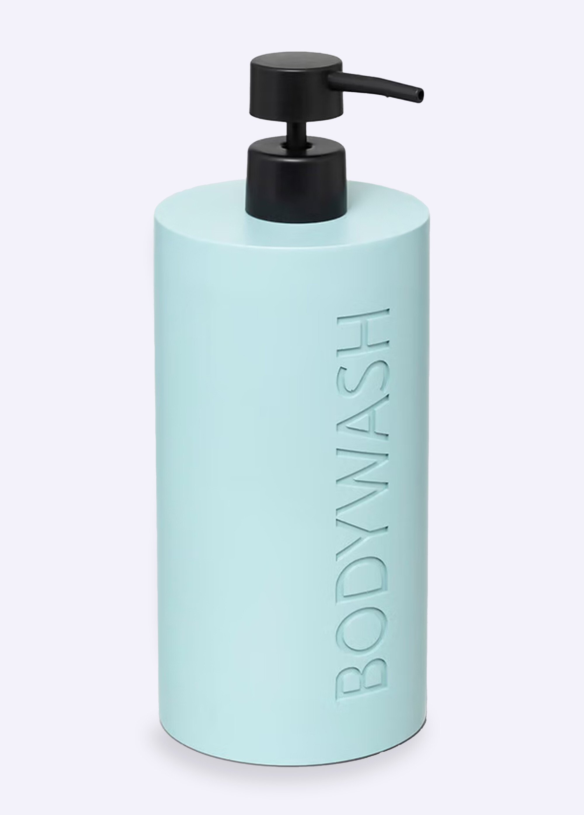 Distributeur pompe savon 1L avec texte Bleu JJA-206920 FA1