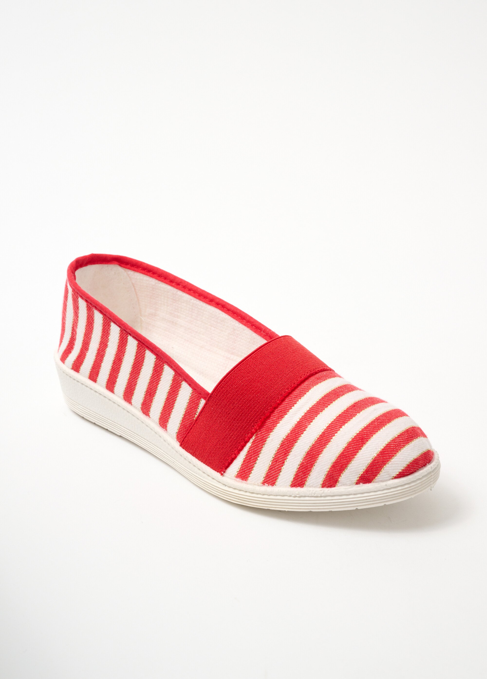 Espadrilles élastiquées largeur confort