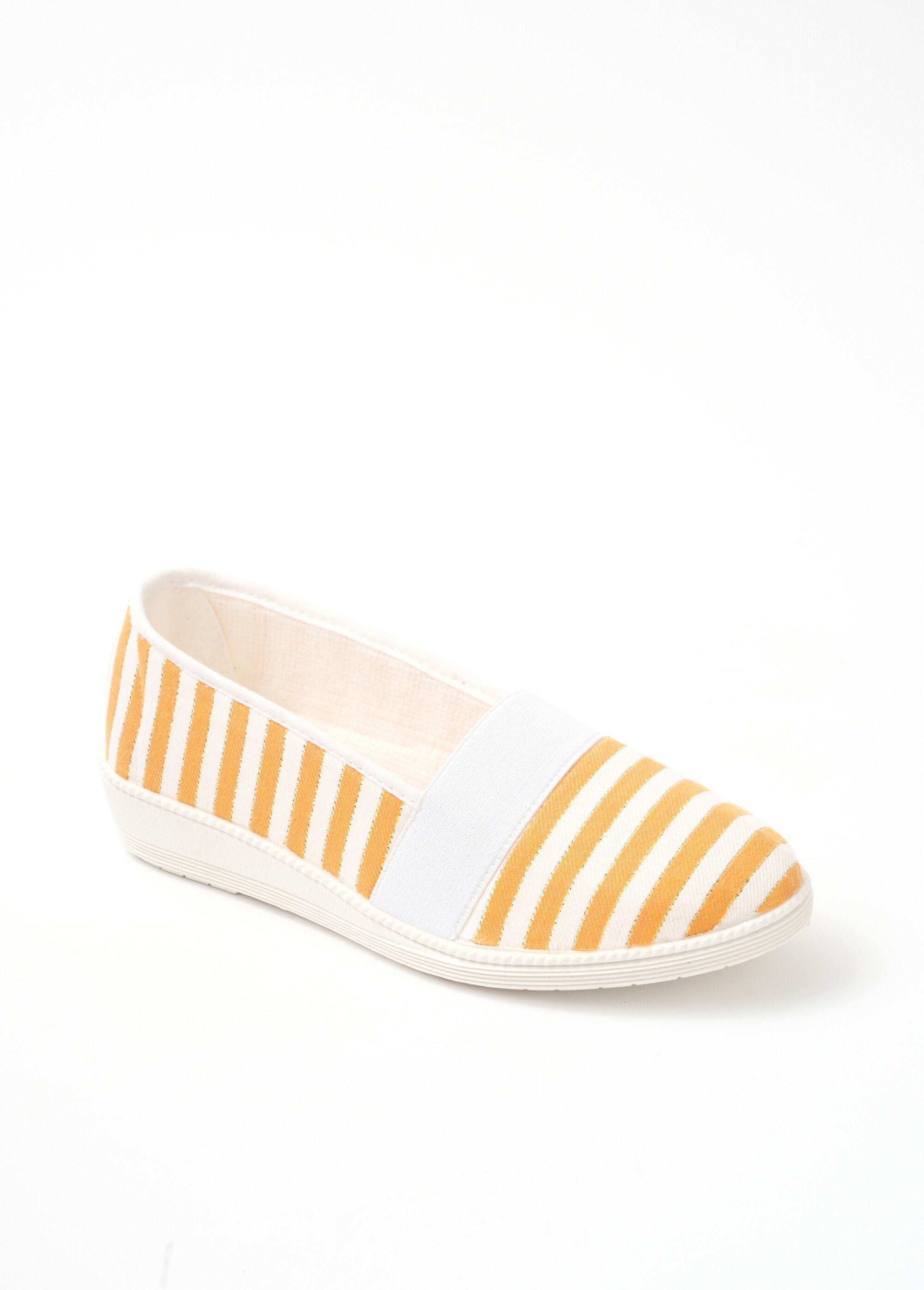 Espadrilles élastiquées largeur confort