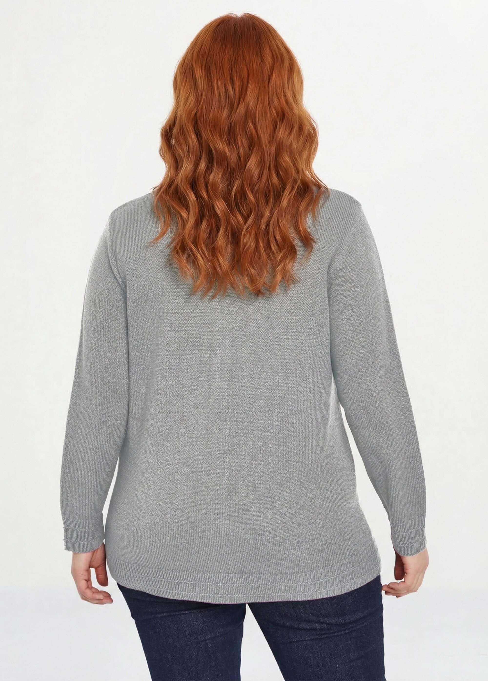 Gilet boutonné manches longues