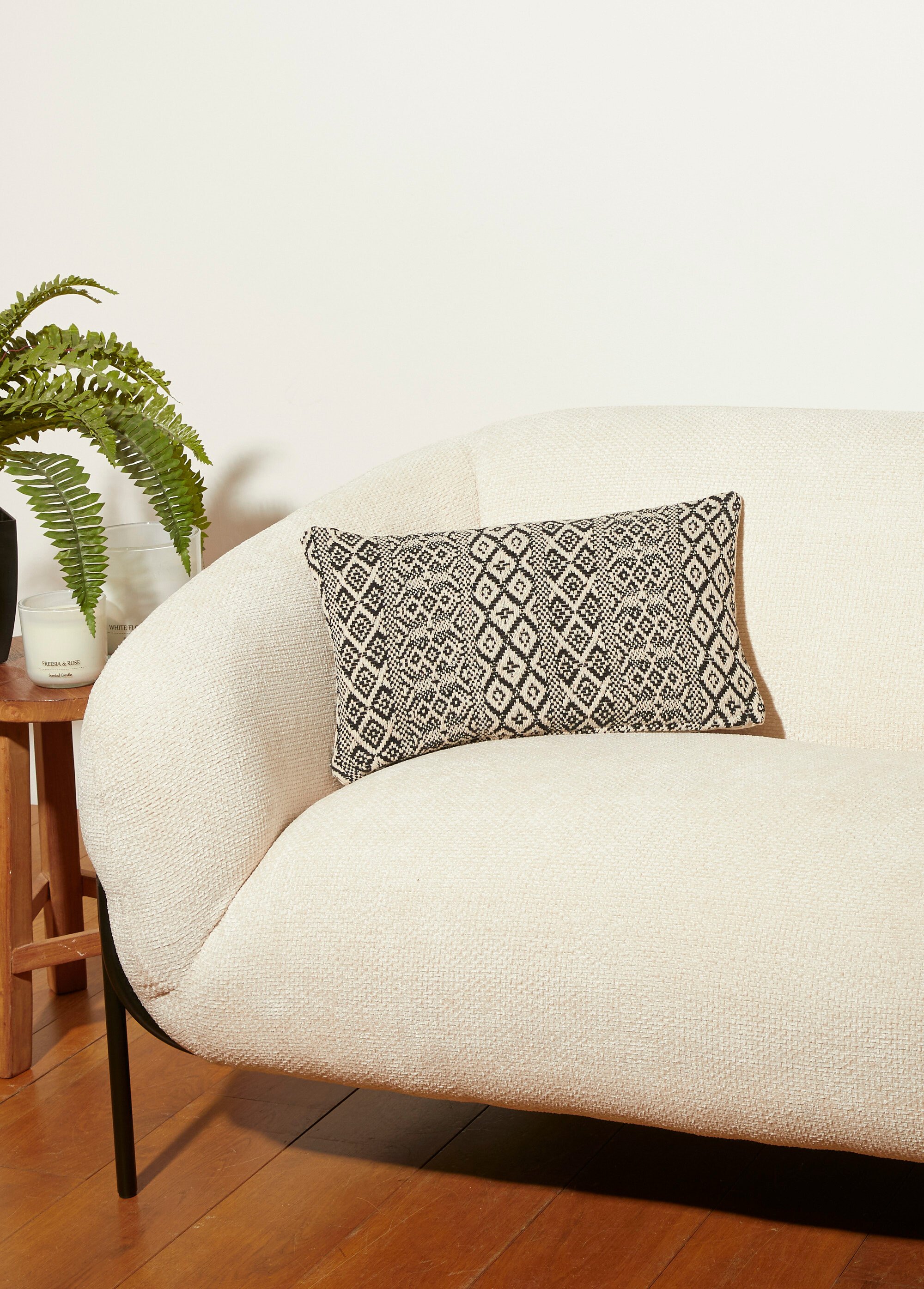 Housse de coussin tissée 30x50cm, Kilim Beige COTZZ70299 SI1