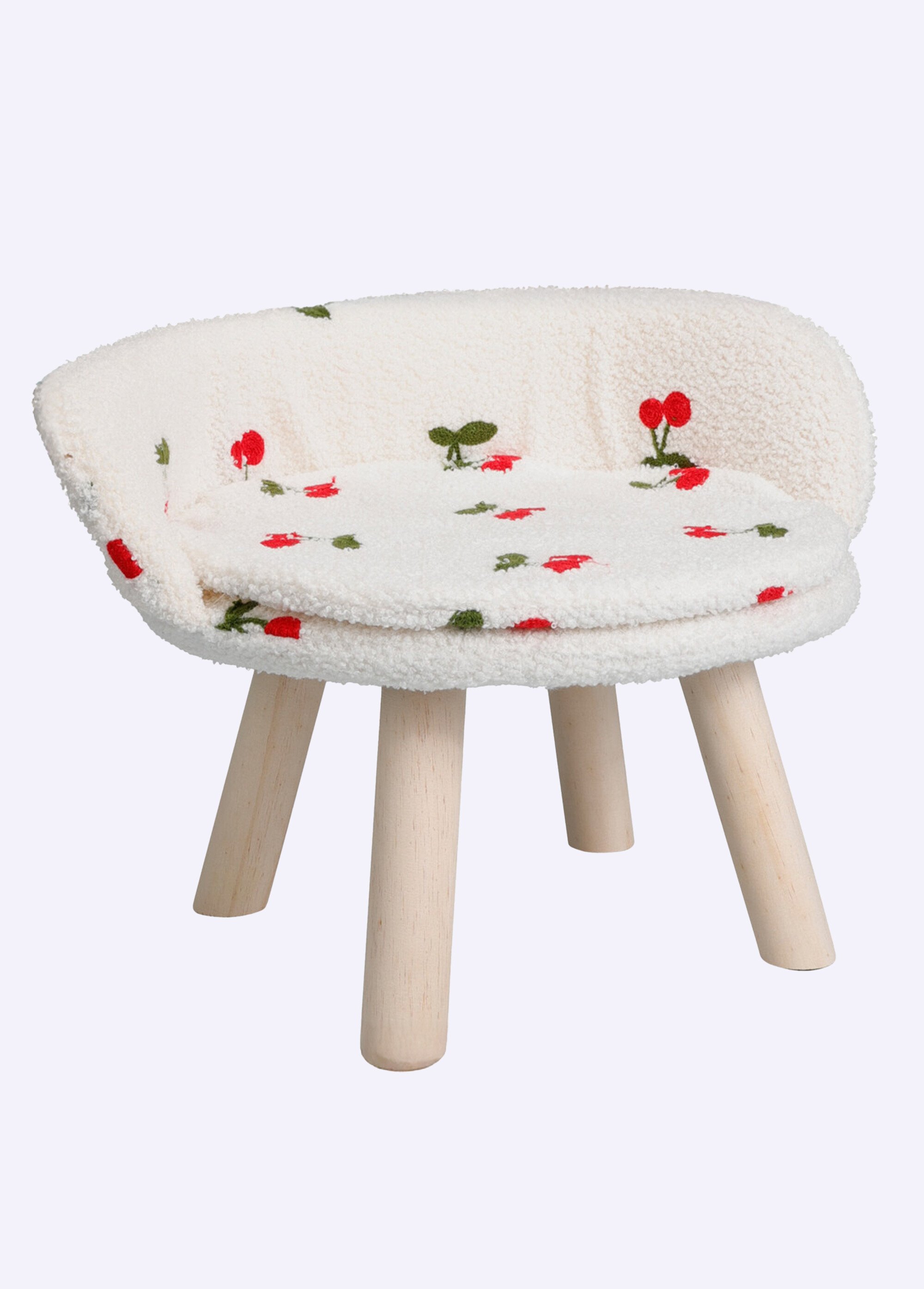Panier sur pied animal, façon tabouret