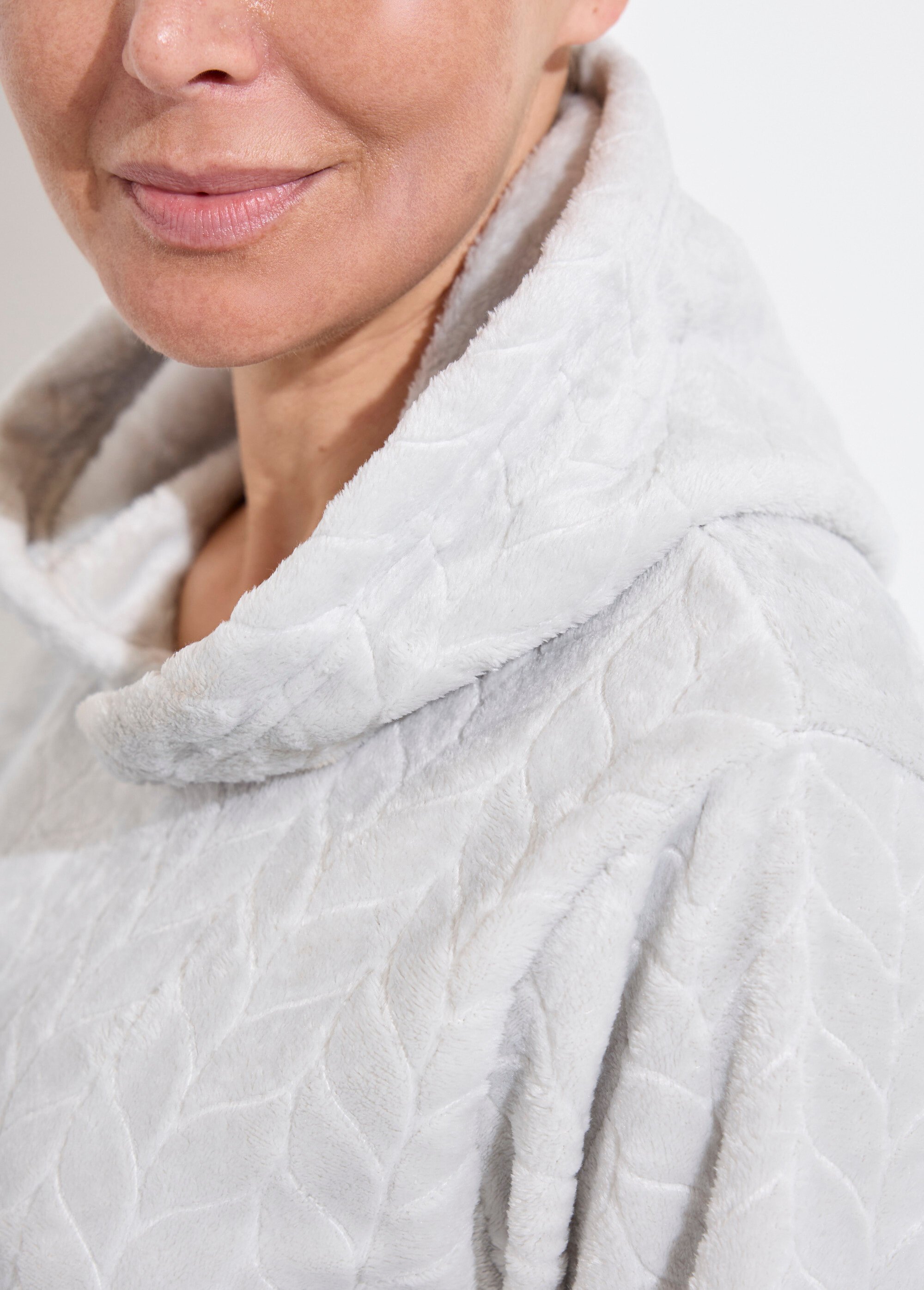 Pyjama chaud polaire avec haut sweat