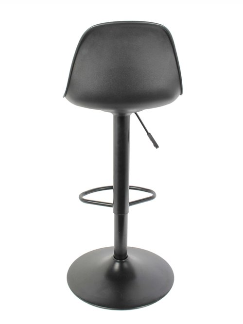 Set 2 Tabourets hauts en simili, 2N NOIR CMP-HD6215 DO1